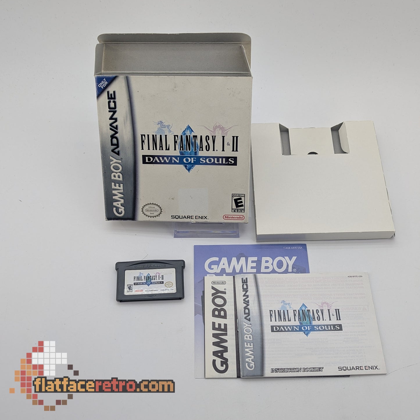 Final Fantasy I & II Dawn of Souls - Nintendo Game Boy Advance - Complete