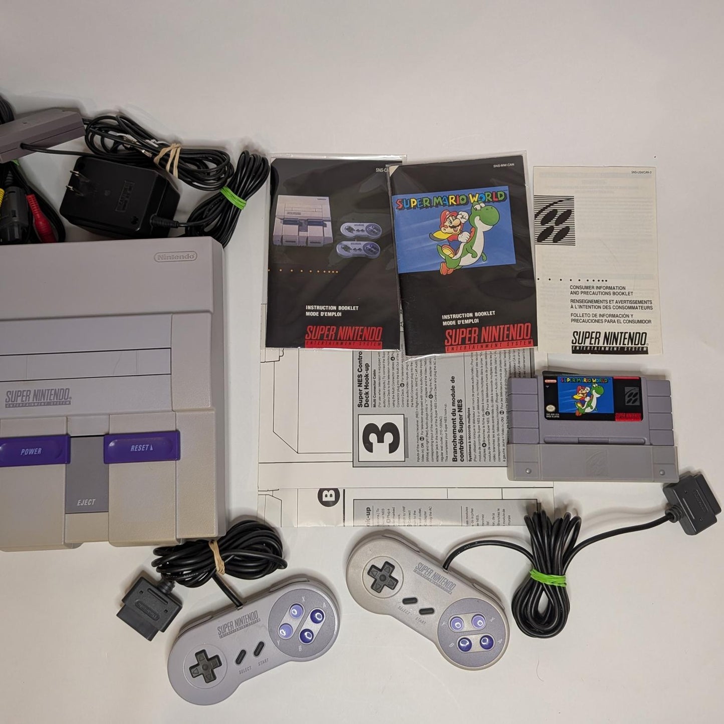 Super Nintendo SNES Super Set - Nintendo SNES - Complete