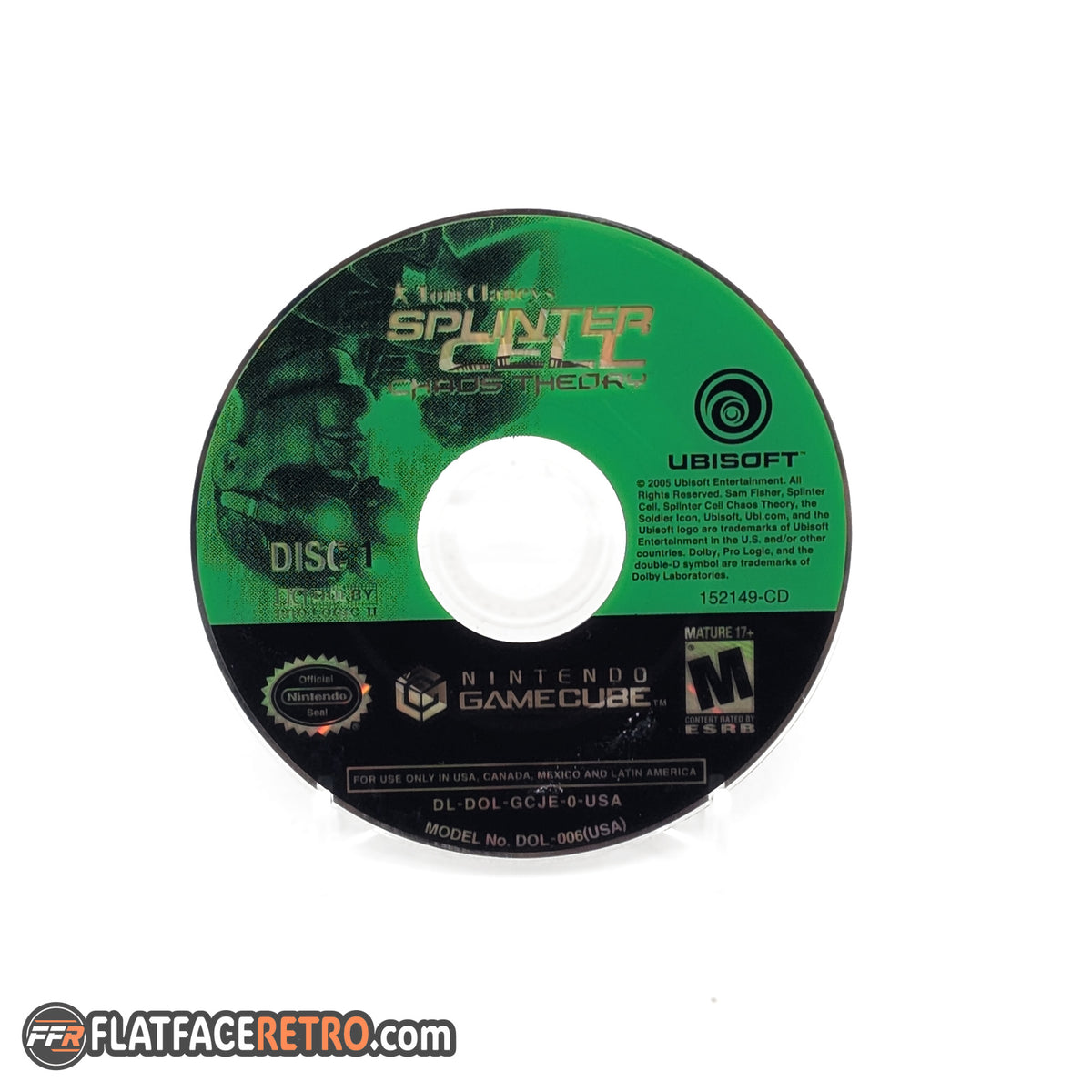 Splinter Cell Chaos Theory - Nintendo Gamecube - Game Only