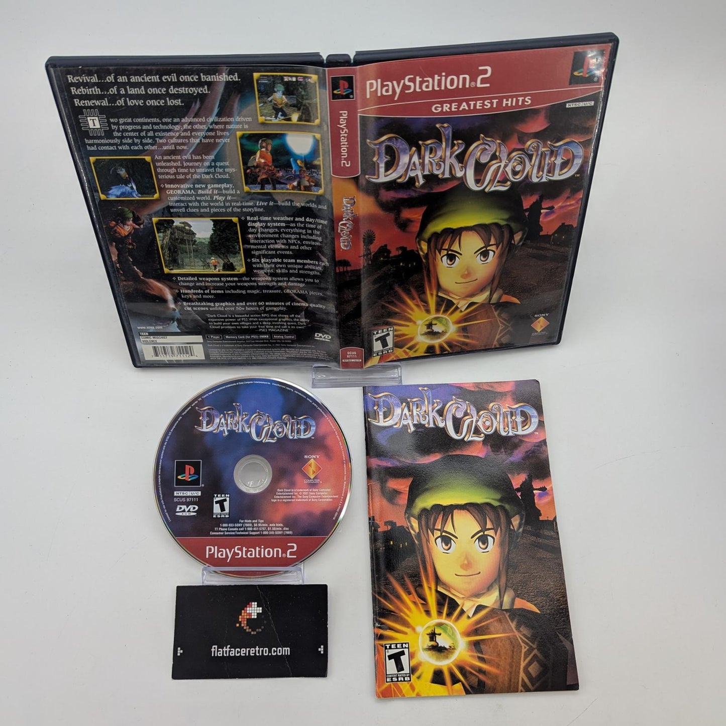 Dark Cloud [Greatest Hits] - Sony PlayStation 2 - Complete