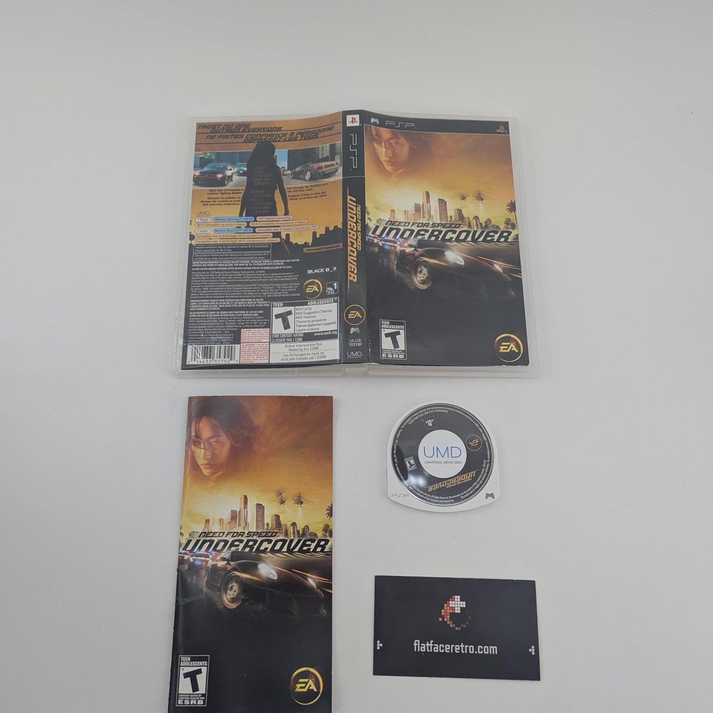 Need for Speed Undercover - Sony PSP - Complete