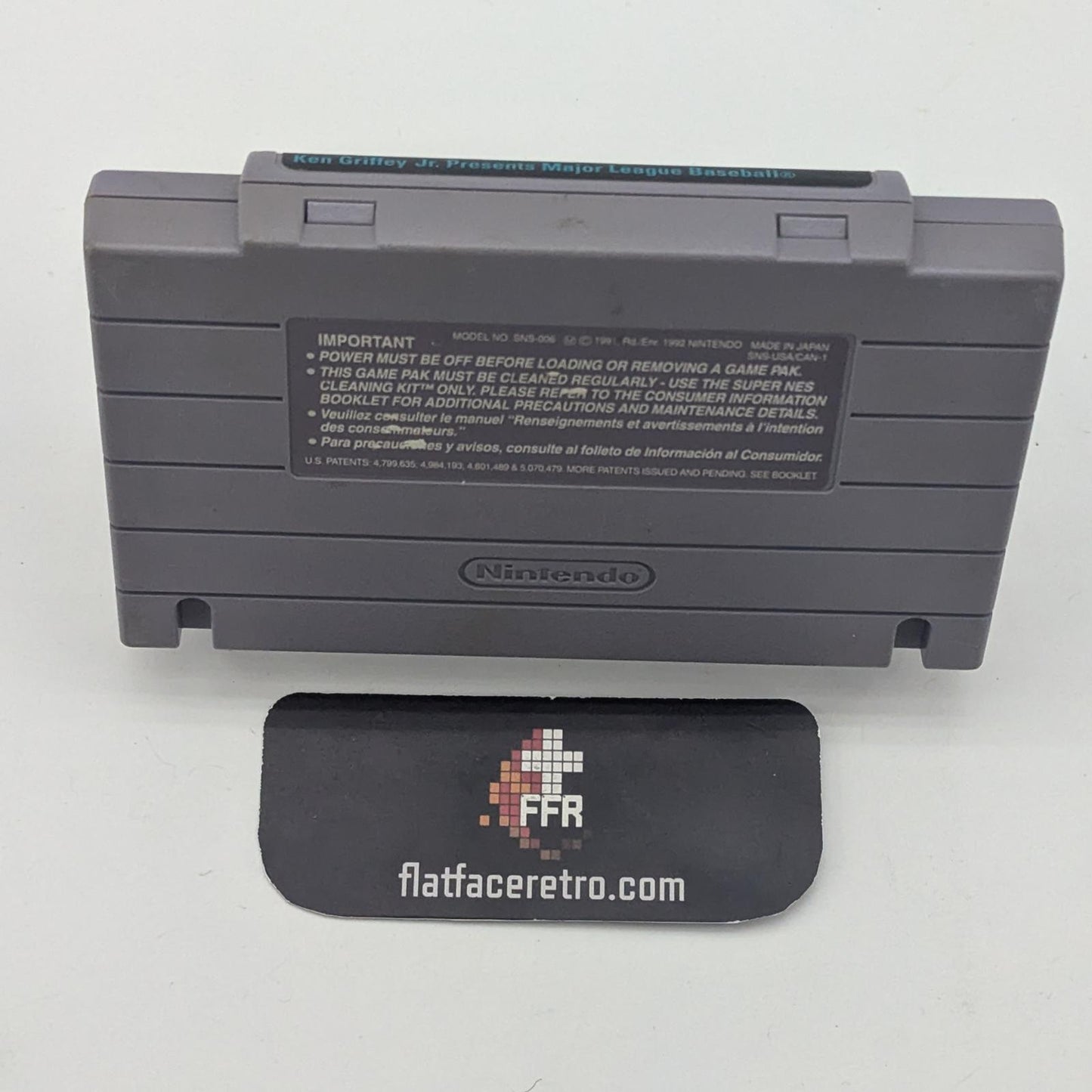 Ken Griffey Jr Major League Baseball - Nintendo SNES - Game Only
