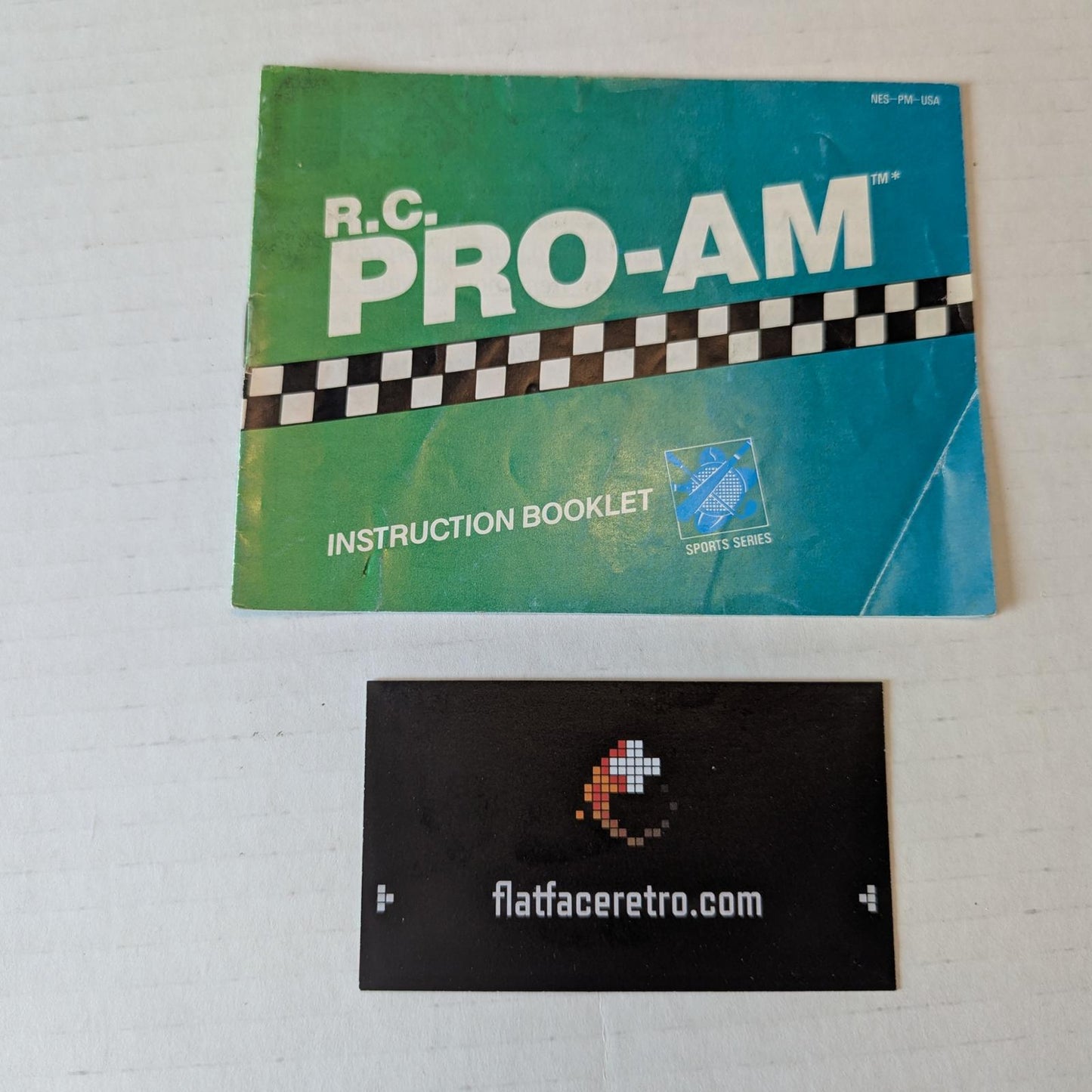 RC Pro-AM - Nintendo NES - Manual Only
