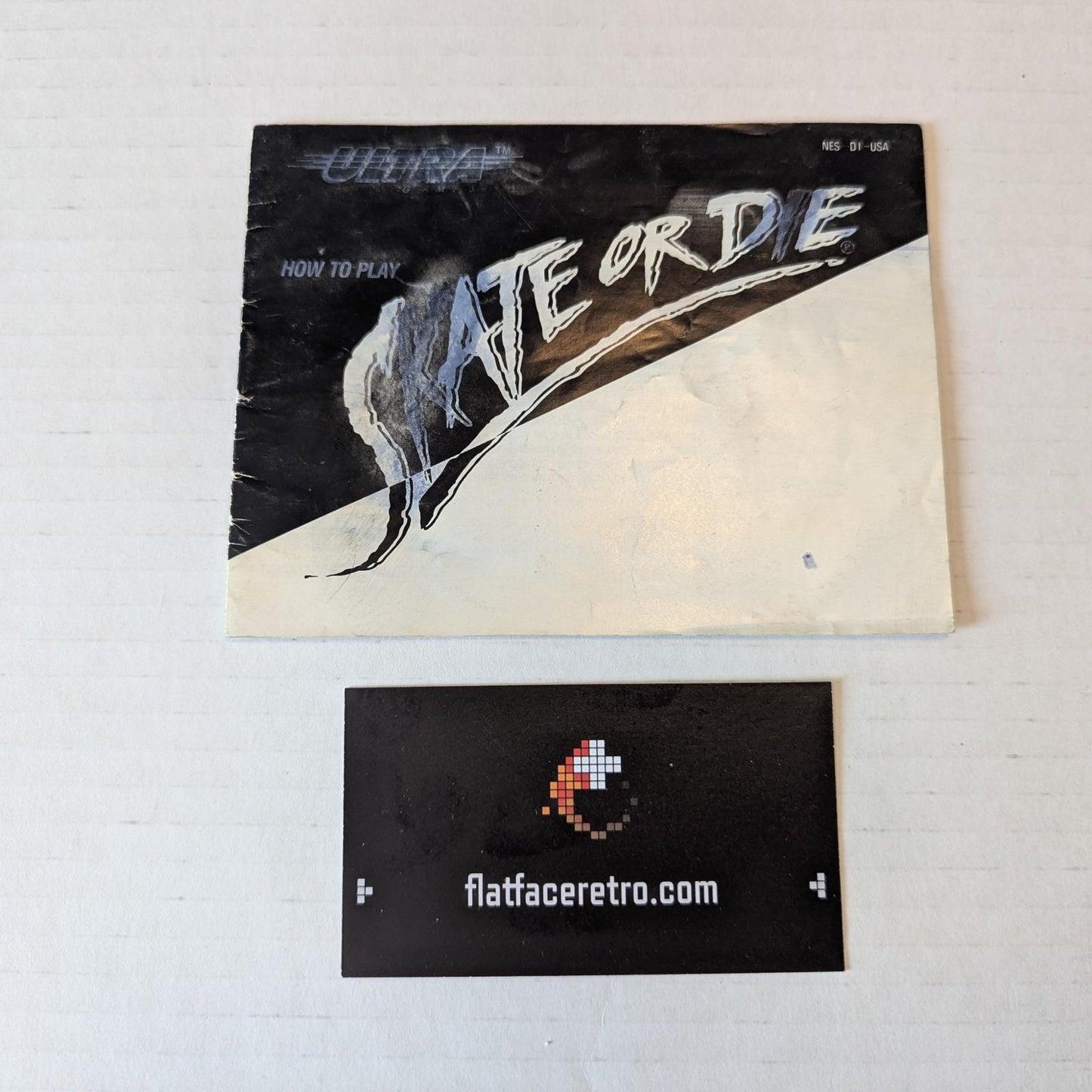 Skate or Die - Nintendo NES - Manual Only