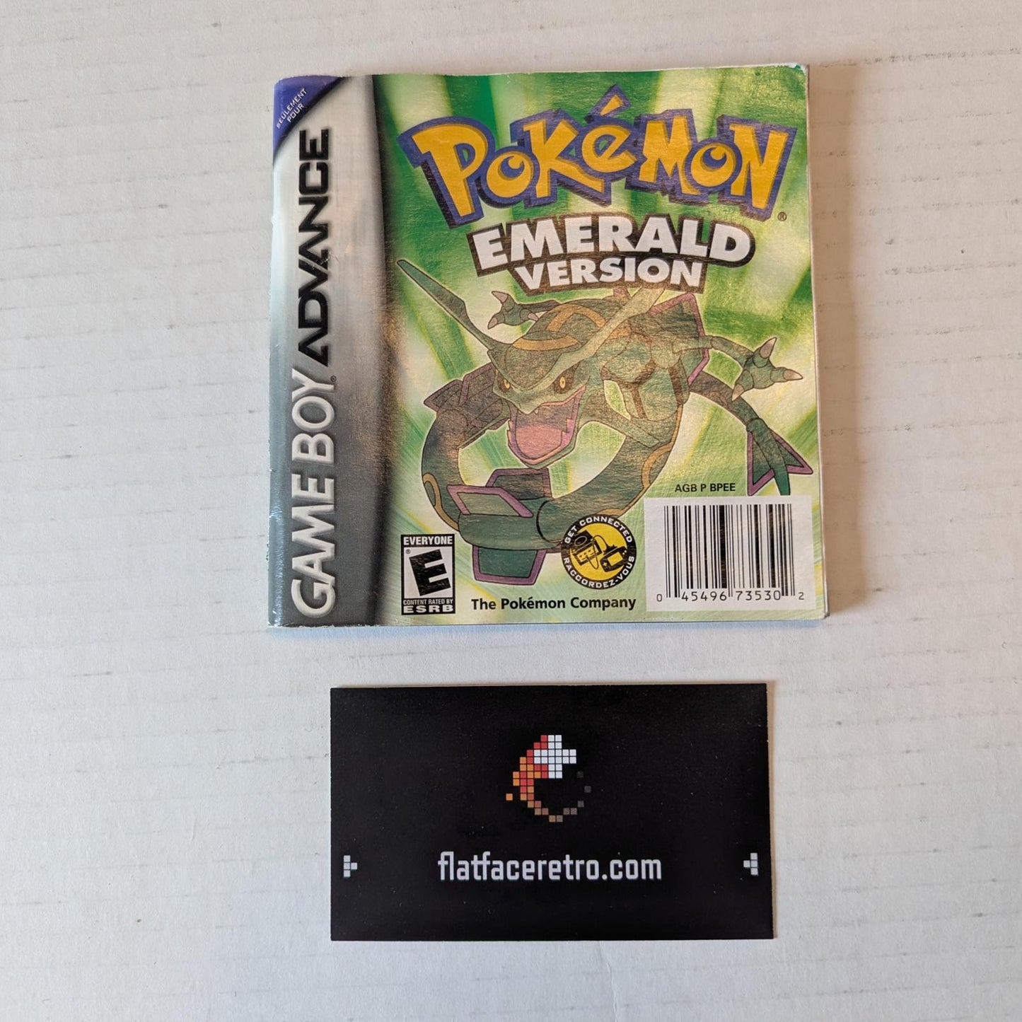 Pokemon Emerald - Nintendo Game Boy Advance - Manual Only