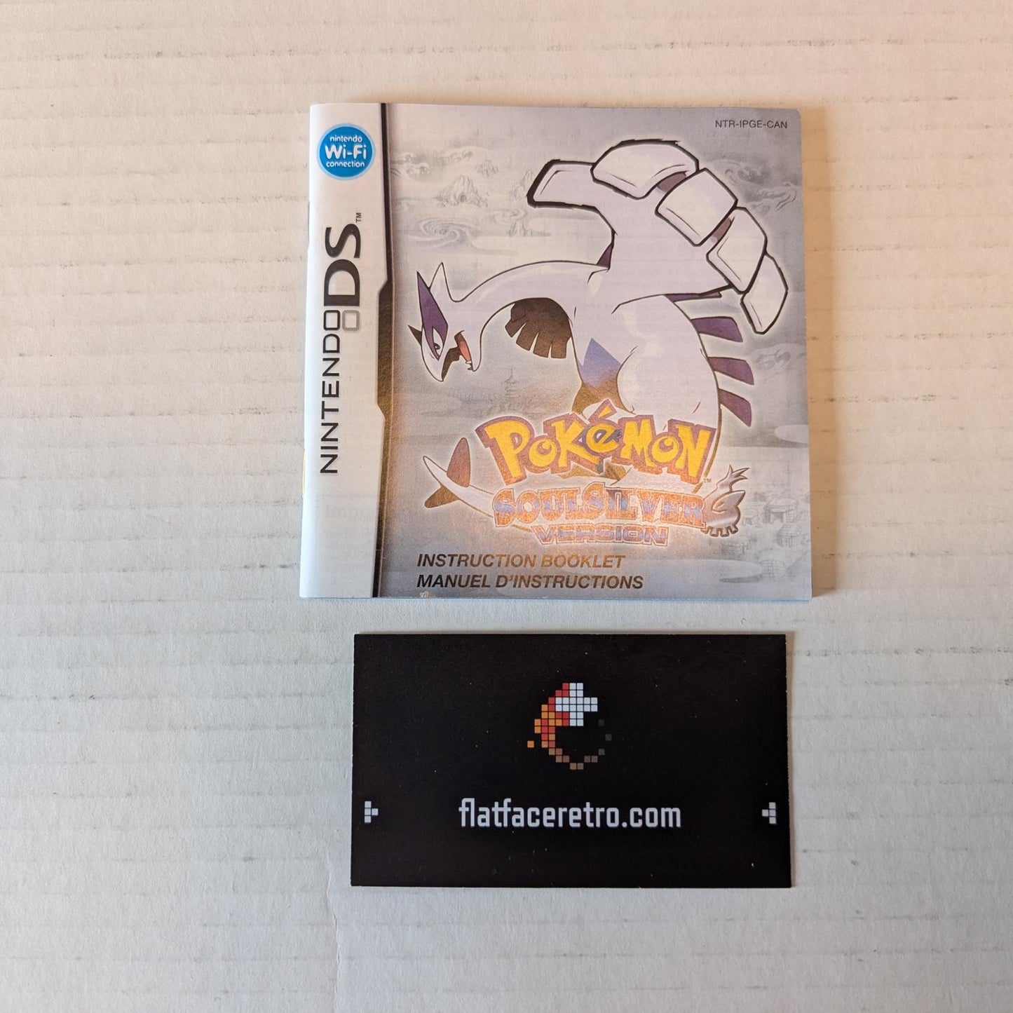 Pokemon SoulSilver Version - Nintendo DS - Manual Only