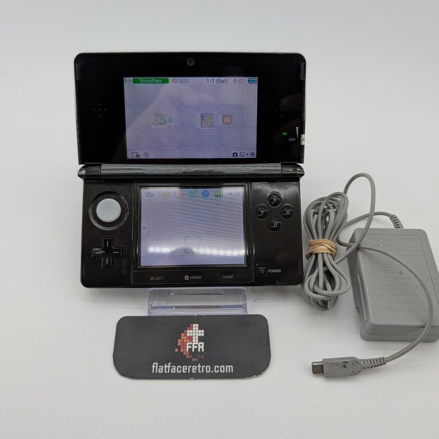 Nintendo 3DS Cosmo Black System - Nintendo 3DS - Console Only