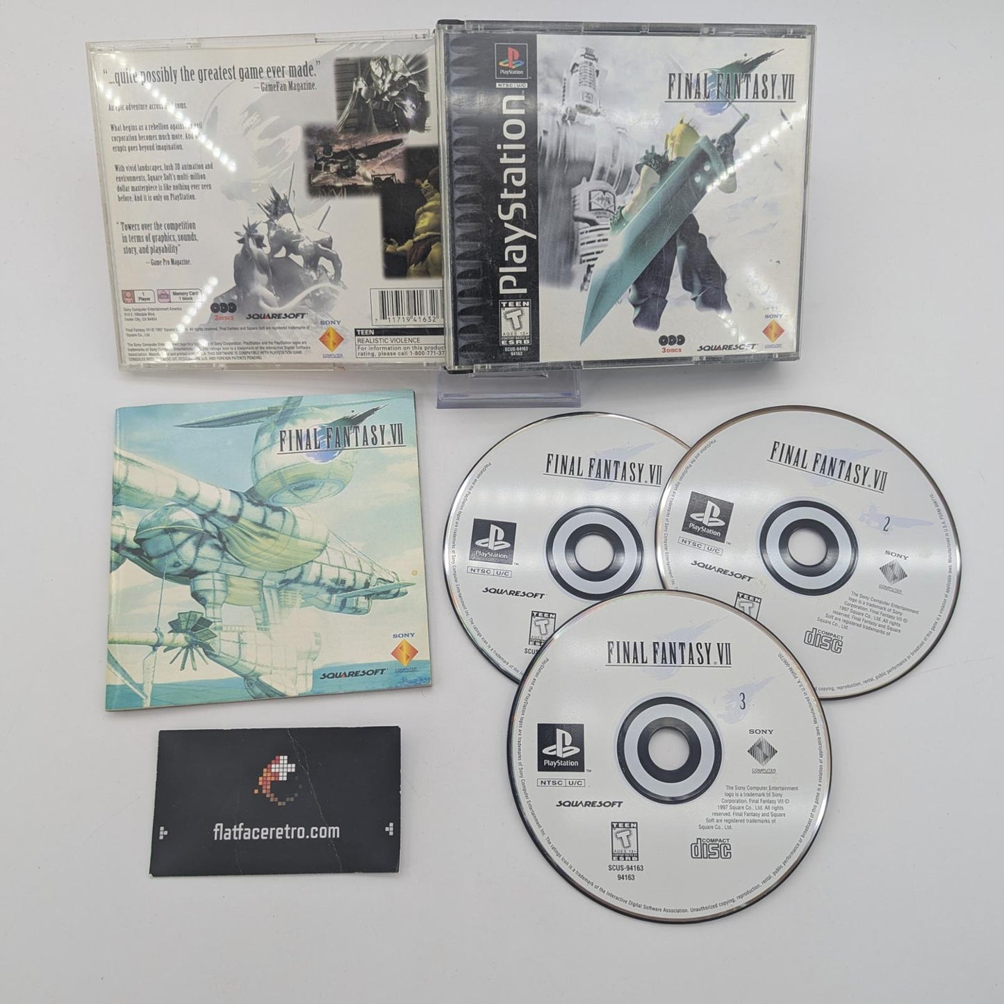 Final Fantasy VII - Sony PlayStation 1 - Complete