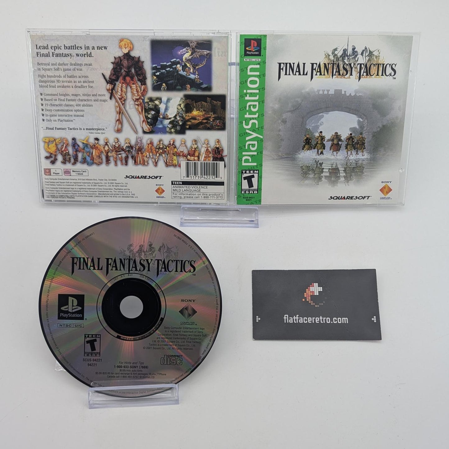 Final Fantasy Tactics [Greatest Hits] - Sony PlayStation 1 - Complete