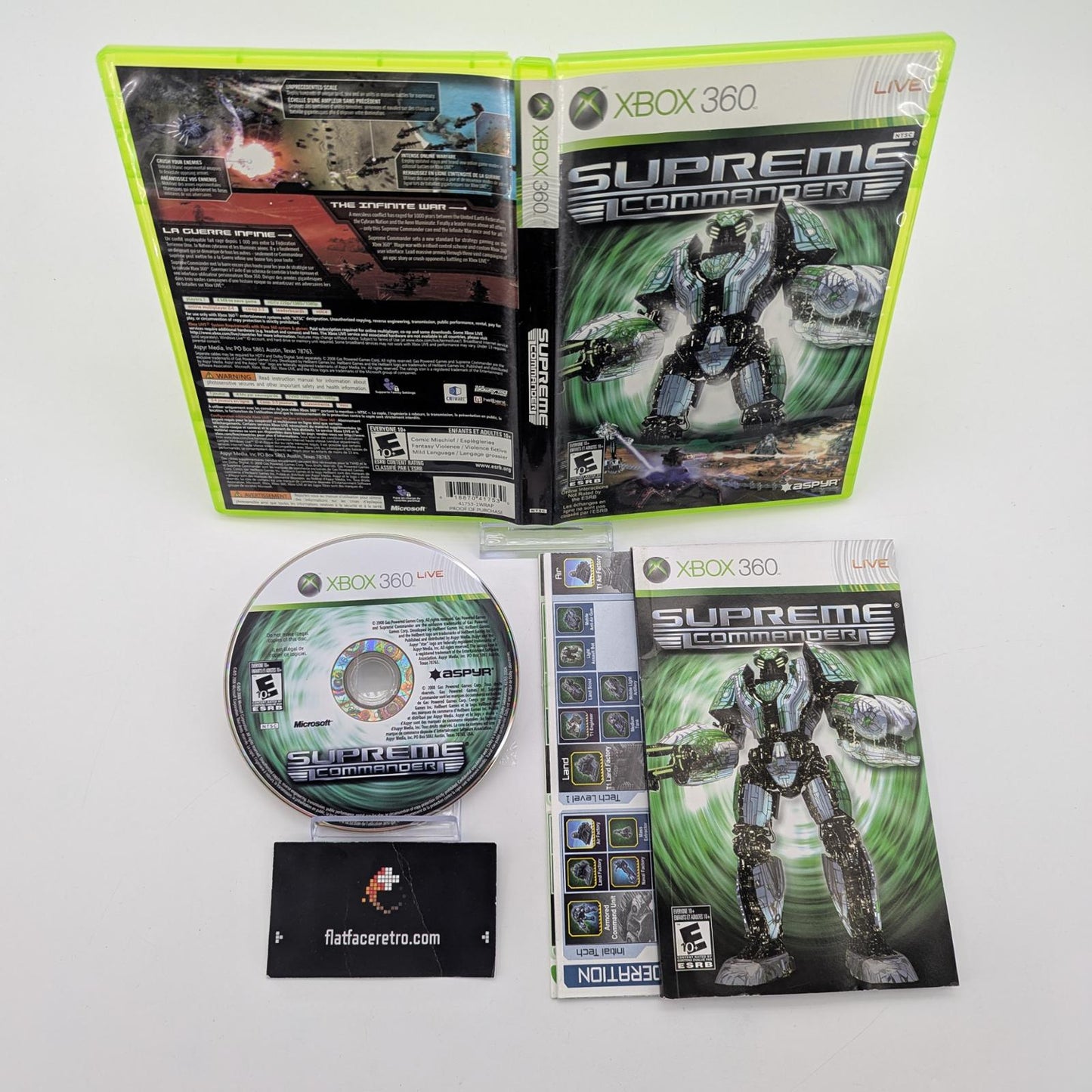 Supreme Commander - Microsoft Xbox 360 - Complete