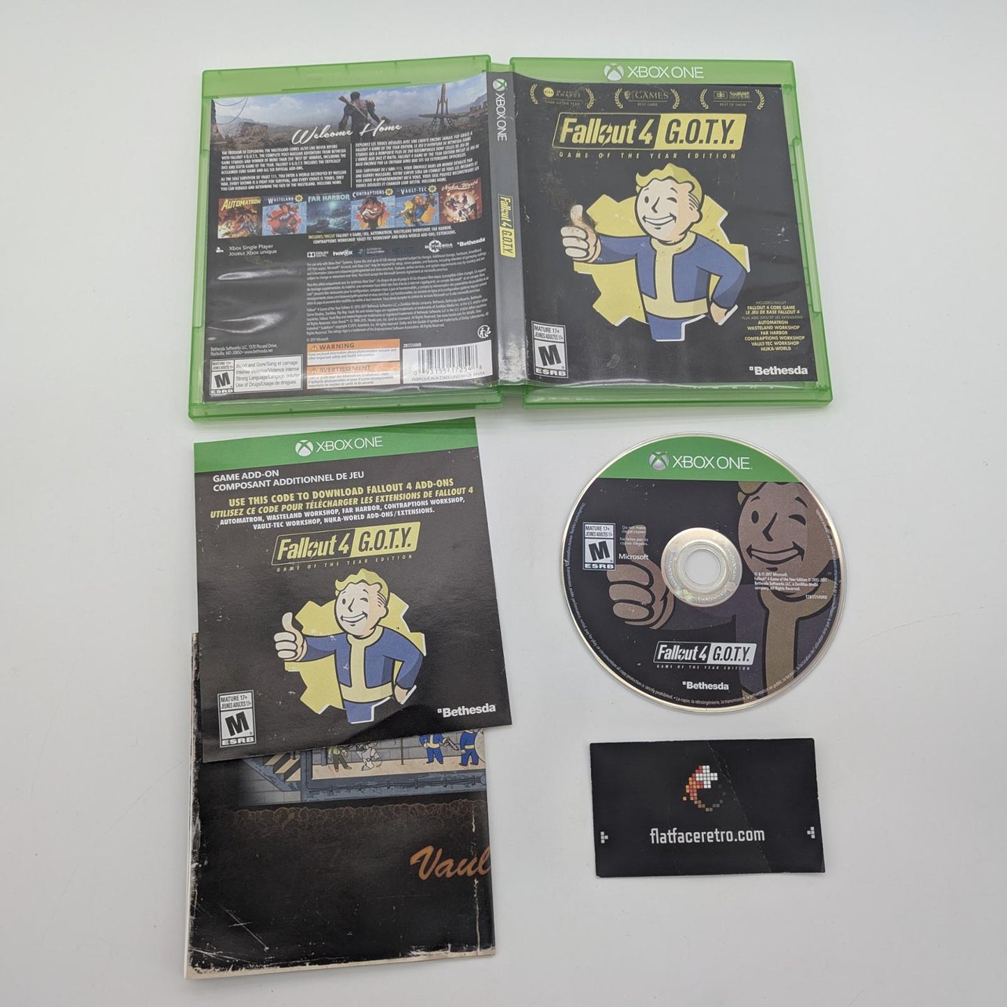 Fallout 4 [Game of the Year] - Microsoft Xbox One - Complete