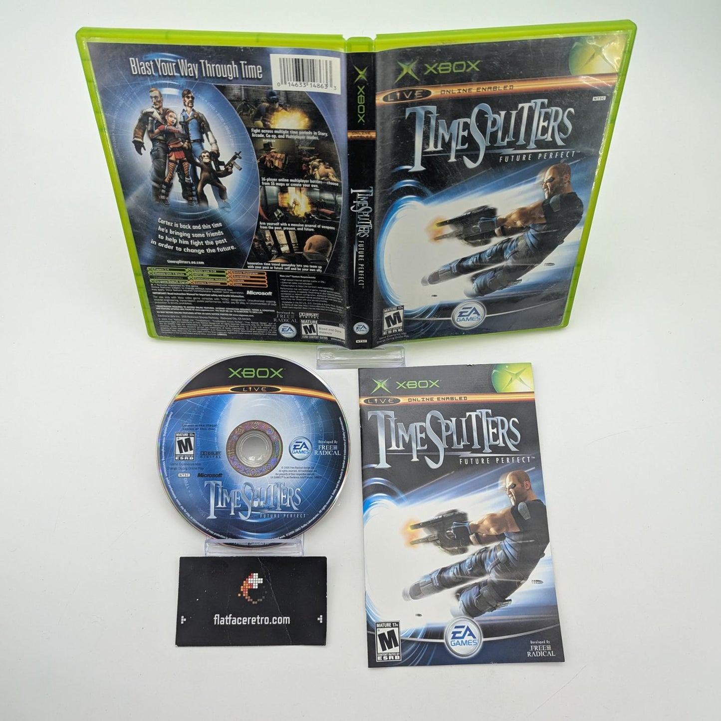 Time Splitters Future Perfect - Microsoft Xbox - Complete