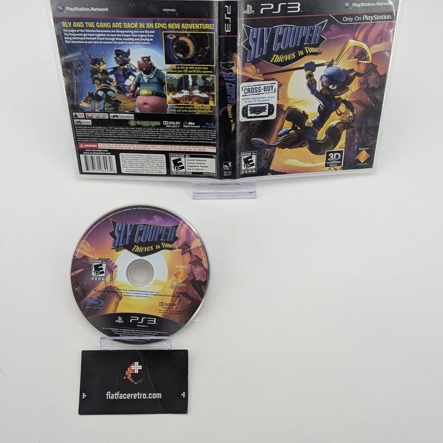 Sly Cooper: Thieves In Time - Sony PlayStation 3 - Game and Box Only