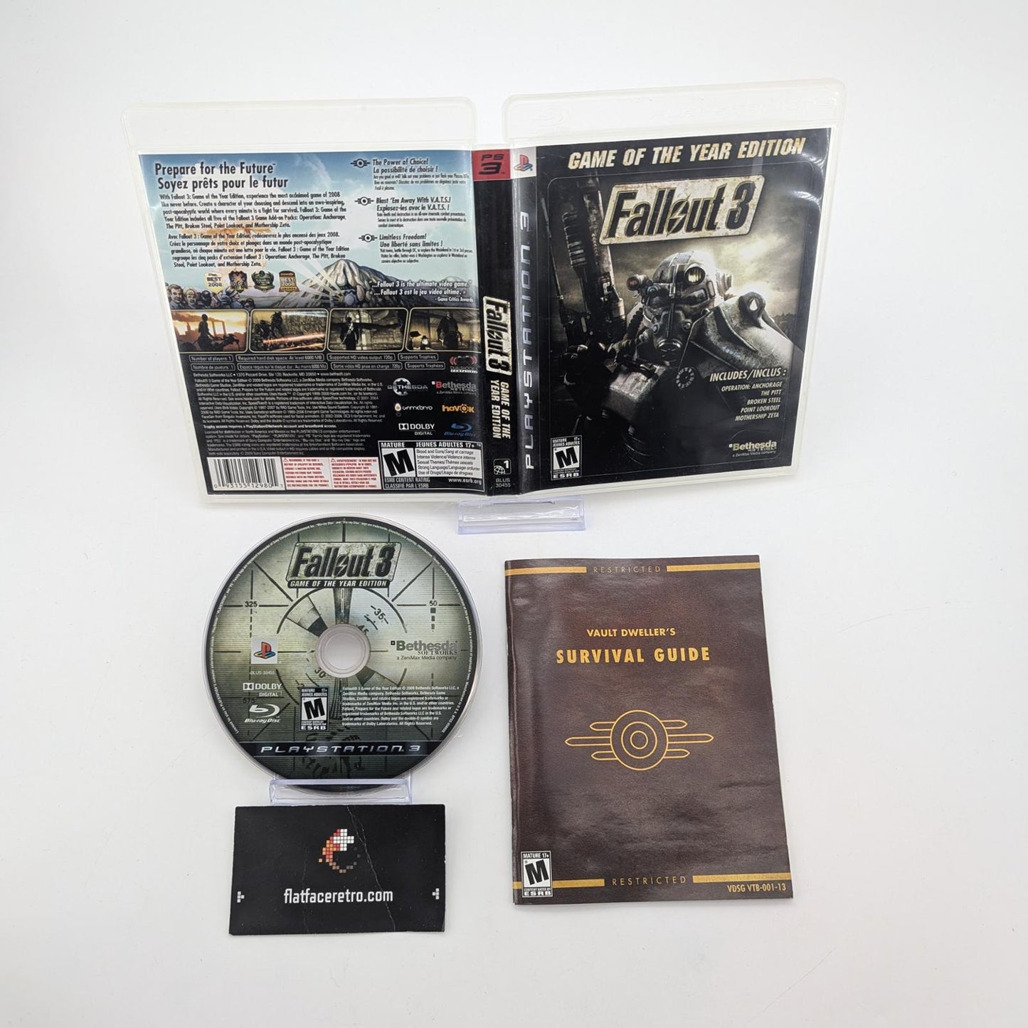 Fallout 3 [Game of the Year] - Sony PlayStation 3 - Complete