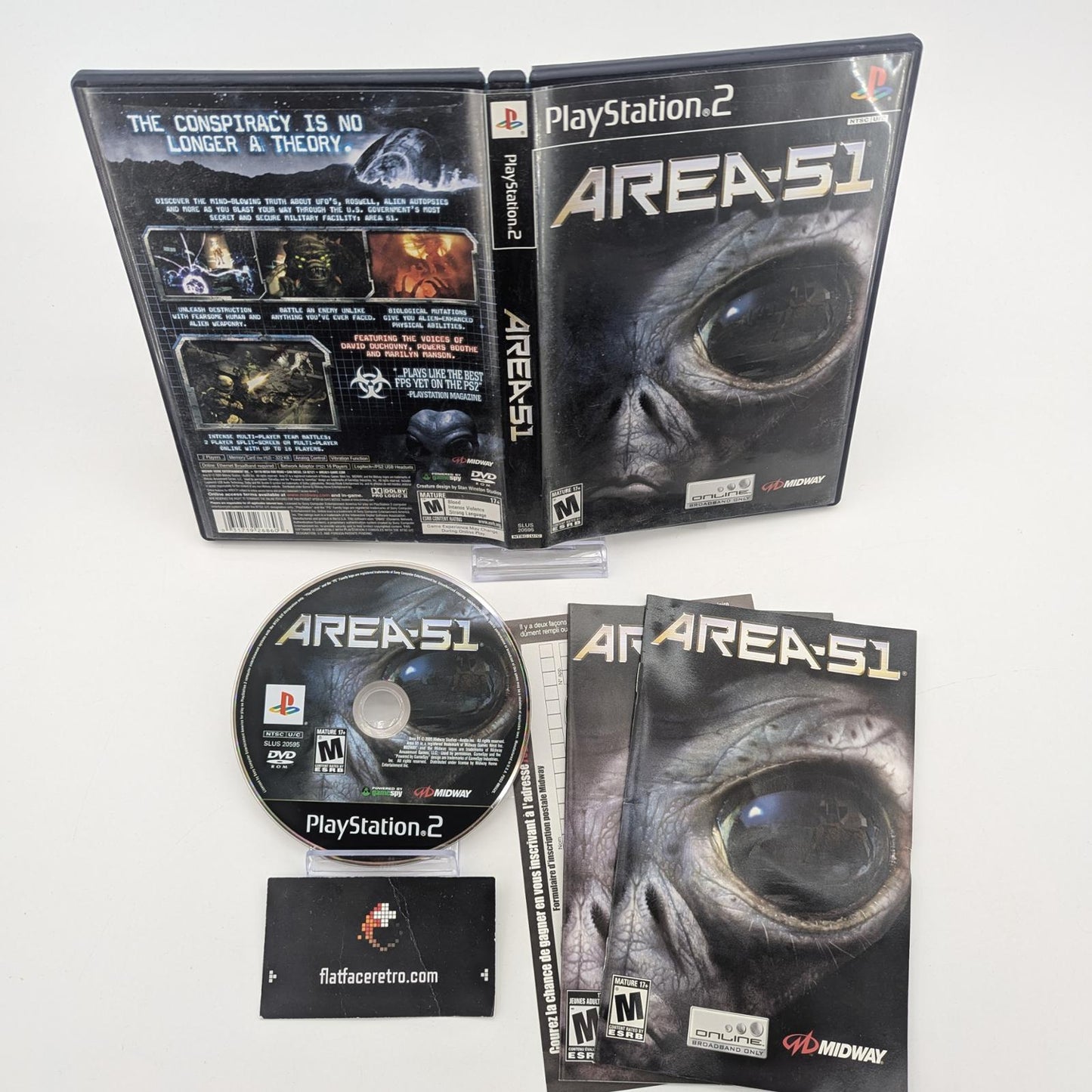 Area 51 - Sony PlayStation 2 - Complete