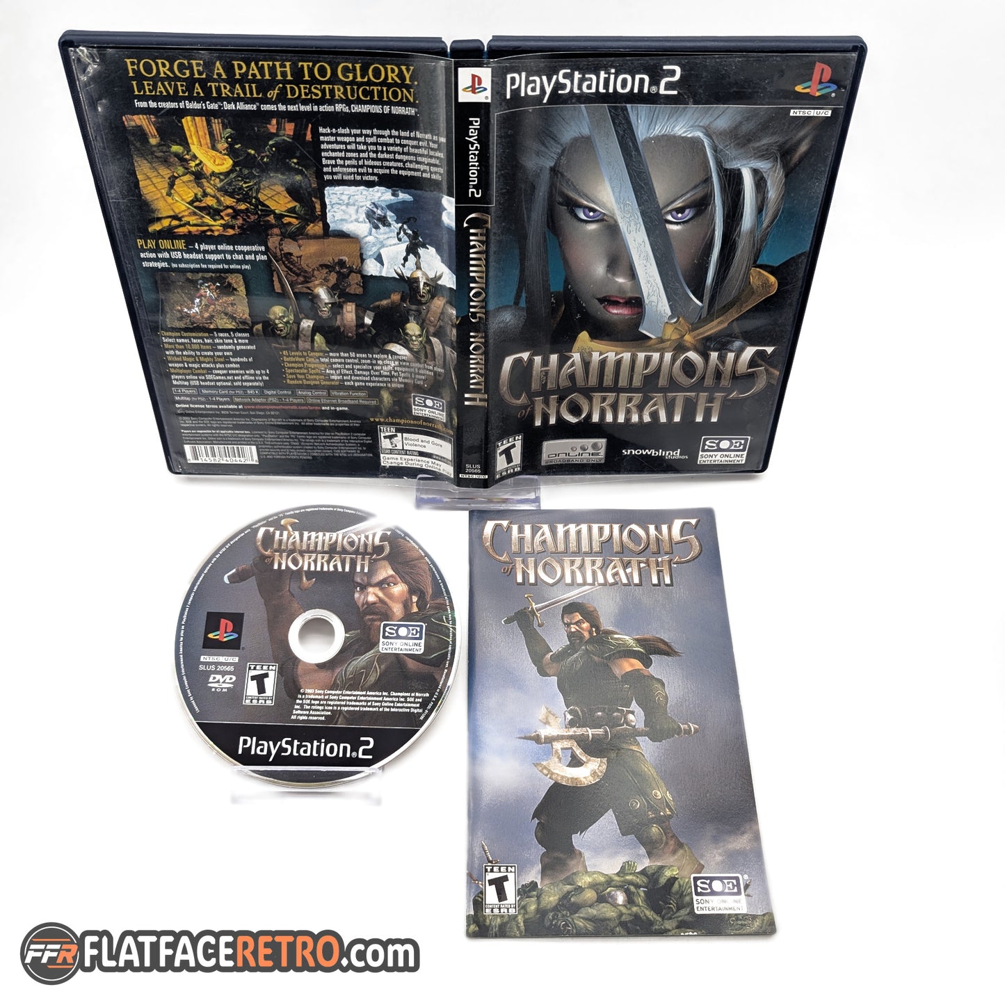 Champions of Norrath - Sony PlayStation 2 - Complete