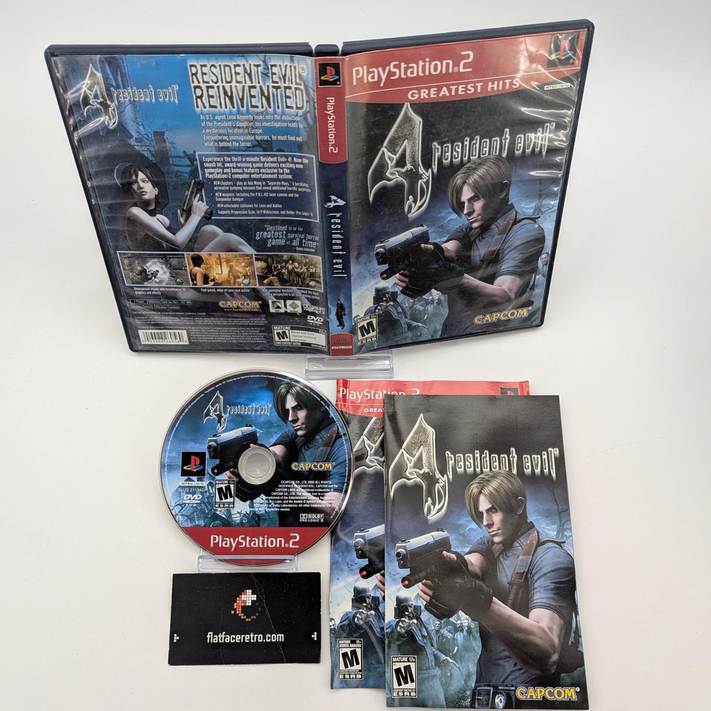 Resident Evil 4 [Greatest Hits] - Sony PlayStation 2 - Complete
