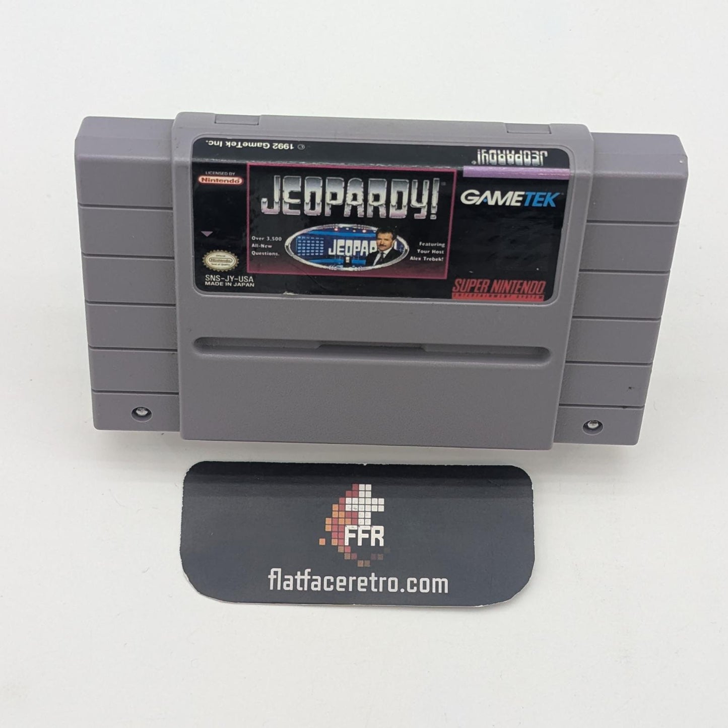 Jeopardy Deluxe Edition - Nintendo SNES - Game Only