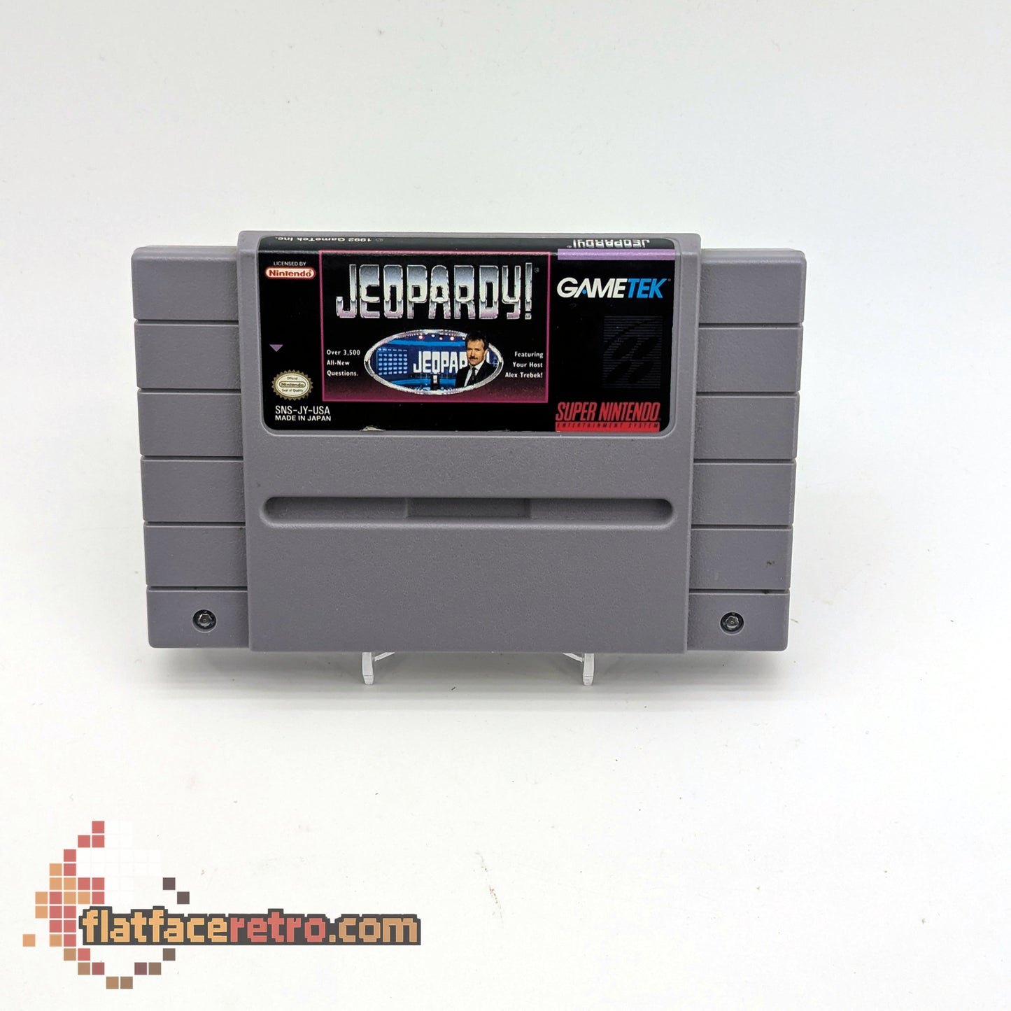 Jeopardy Deluxe Edition - Nintendo SNES - Game Only