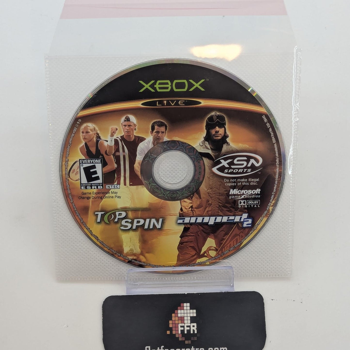 Amped 2 & Top Spin 2 Dual Pack [Not For Resale] - Microsoft Xbox - Game Only