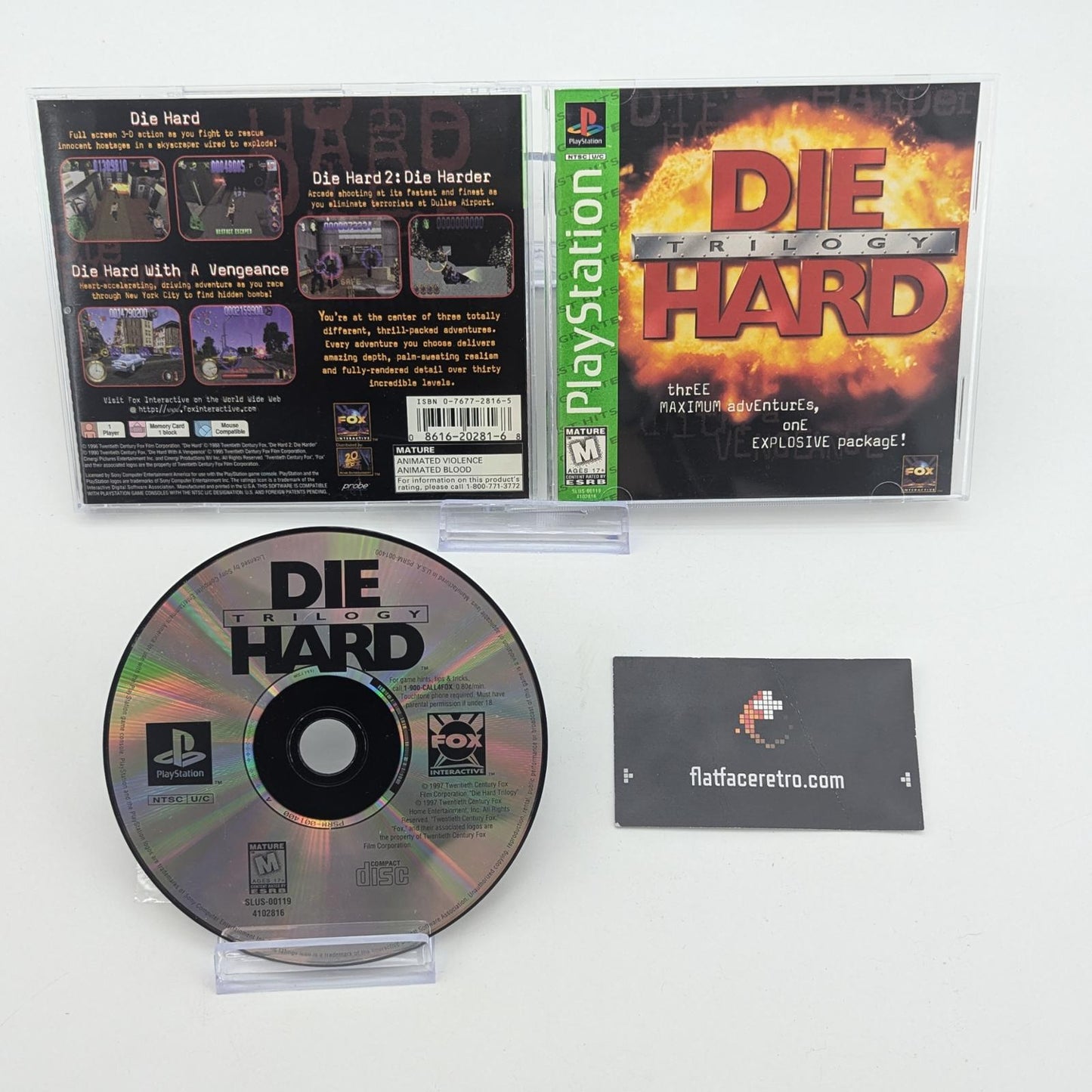 Die Hard Trilogy [Greatest Hits] - Sony PlayStation 1 - Complete