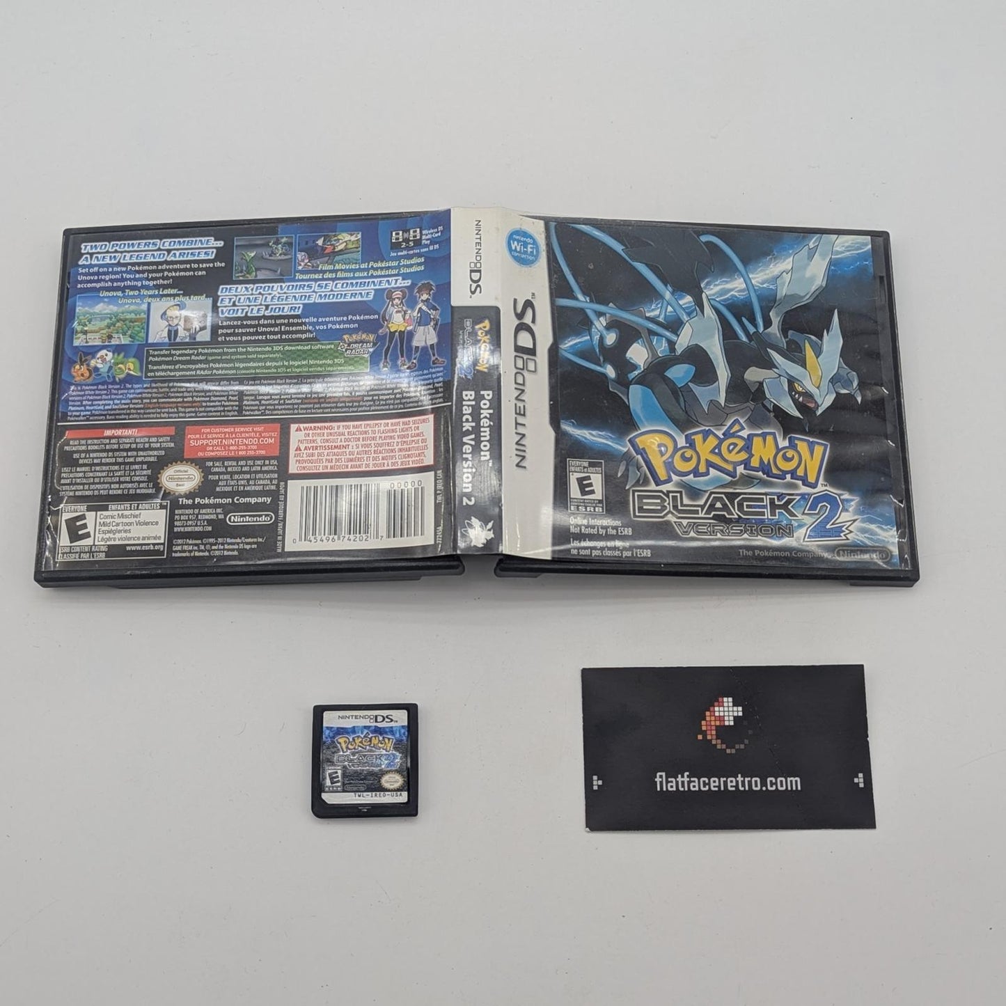 Pokemon Black Version 2 - Nintendo DS - Game and Box Only
