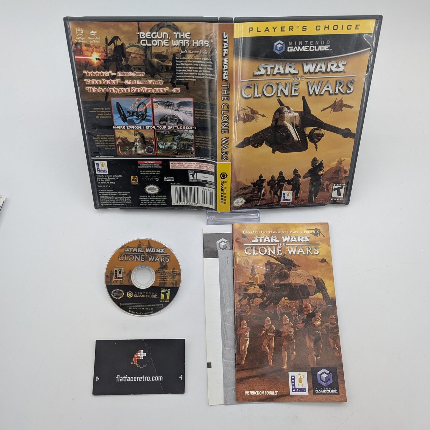 Star Wars Clone Wars [Player's Choice] - Nintendo Gamecube - Complete