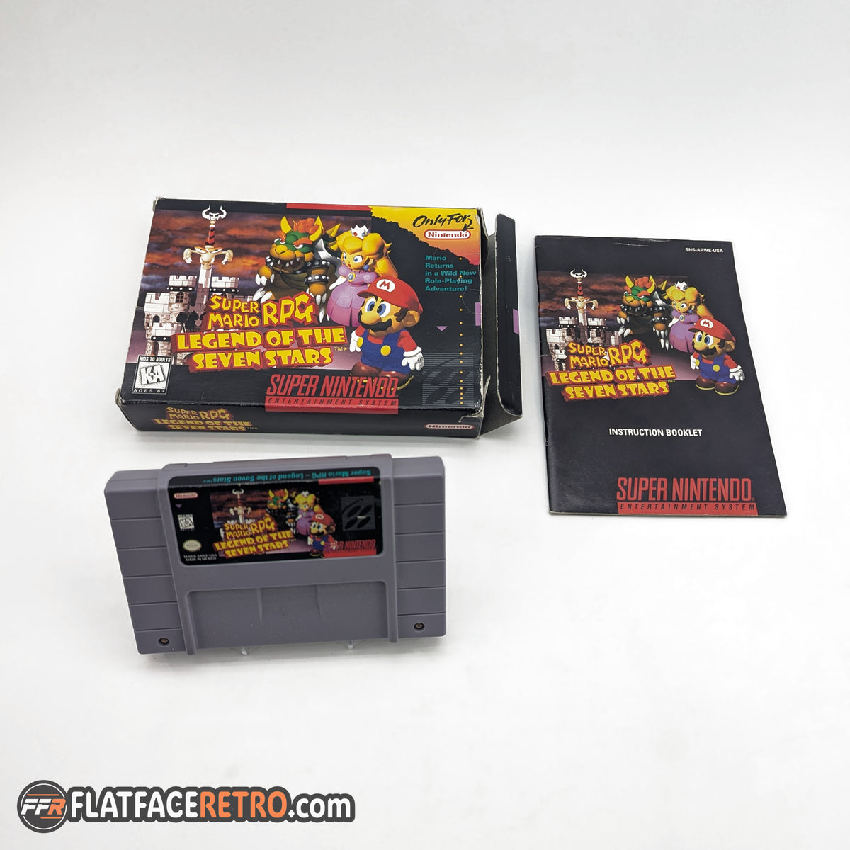 Super Mario RPG - Nintendo SNES - Complete