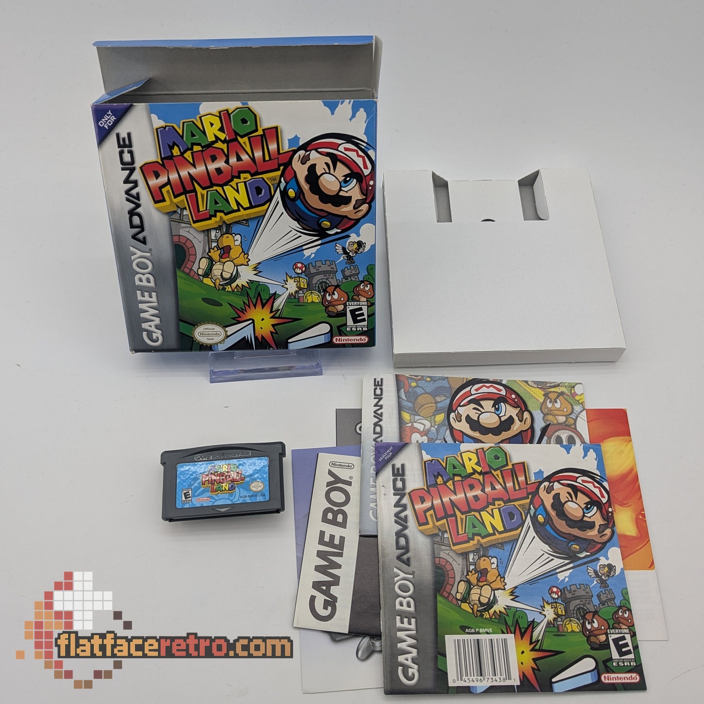 Mario Pinball Land - Nintendo Game Boy Advance - Complete