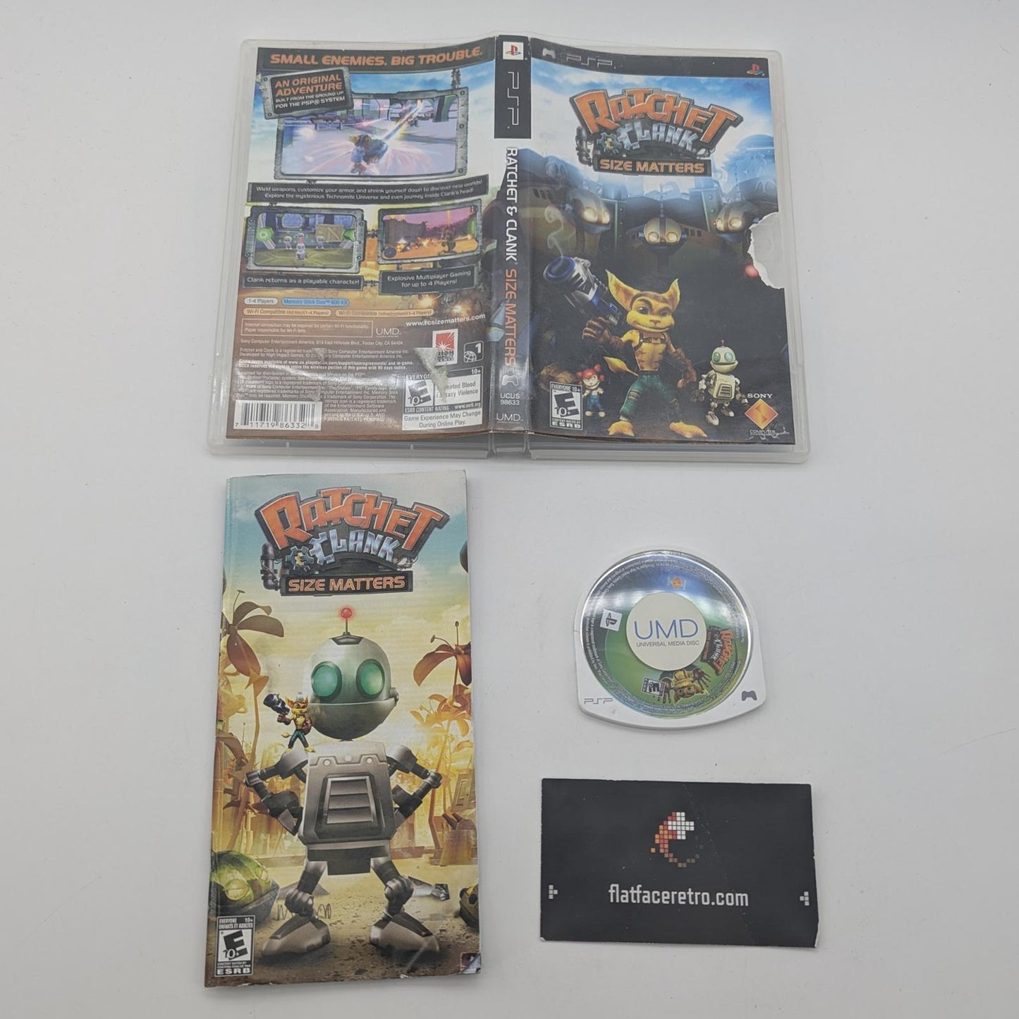 Ratchet and Clank Size Matters - Sony PSP - Complete