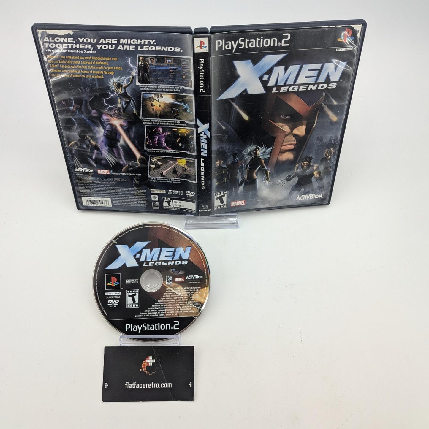 X-men Legends - Sony PlayStation 2 - Game and Box Only