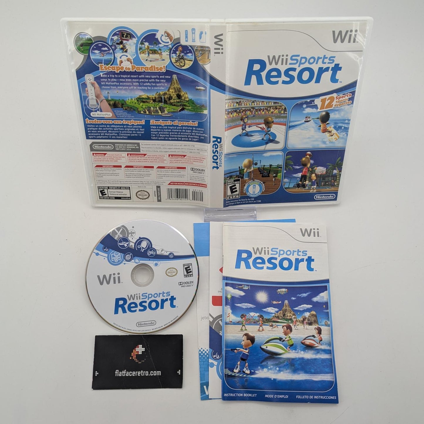 Wii Sports Resort - Nintendo Wii - Complete