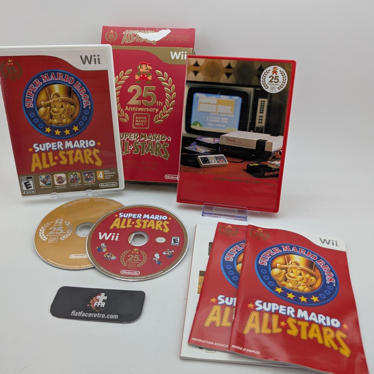 Super Mario All-Stars Limited Edition - Nintendo Wii - Complete