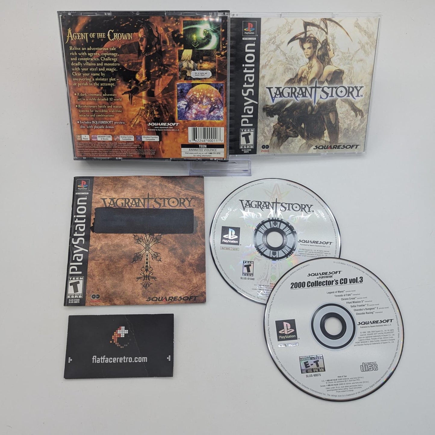 Vagrant Story - Sony PlayStation 1 - Complete