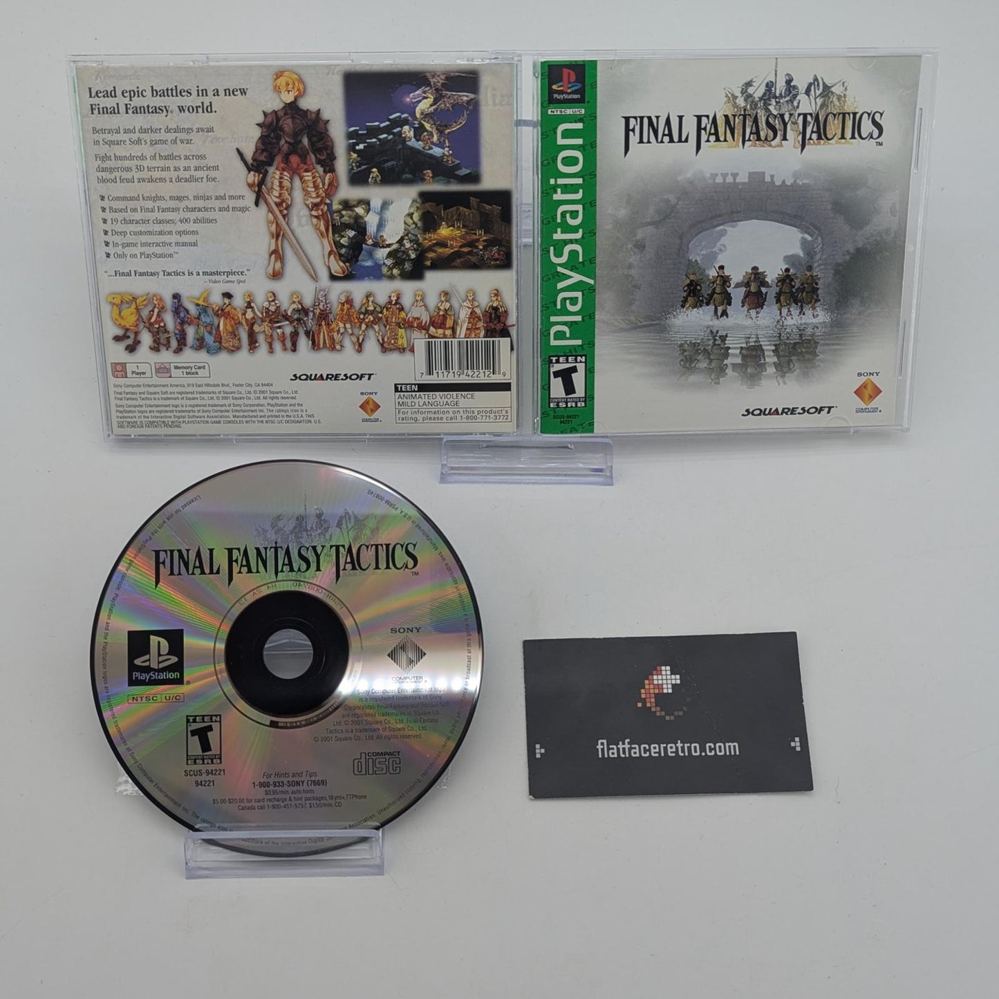 Final Fantasy Tactics [Greatest Hits] - Sony PlayStation 1 - Complete