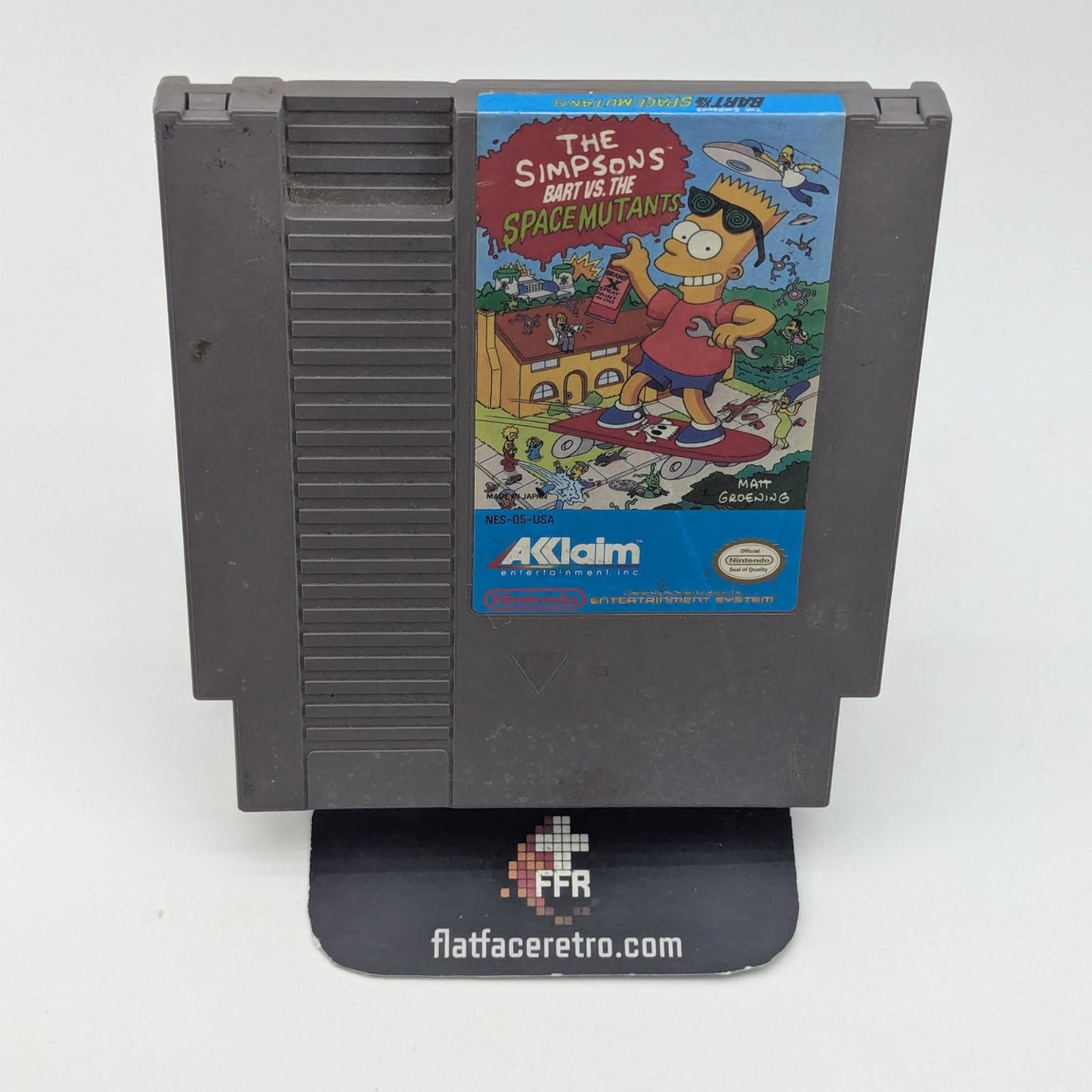 Simpsons Bart vs the Space Mutants - Nintendo NES - Game Only