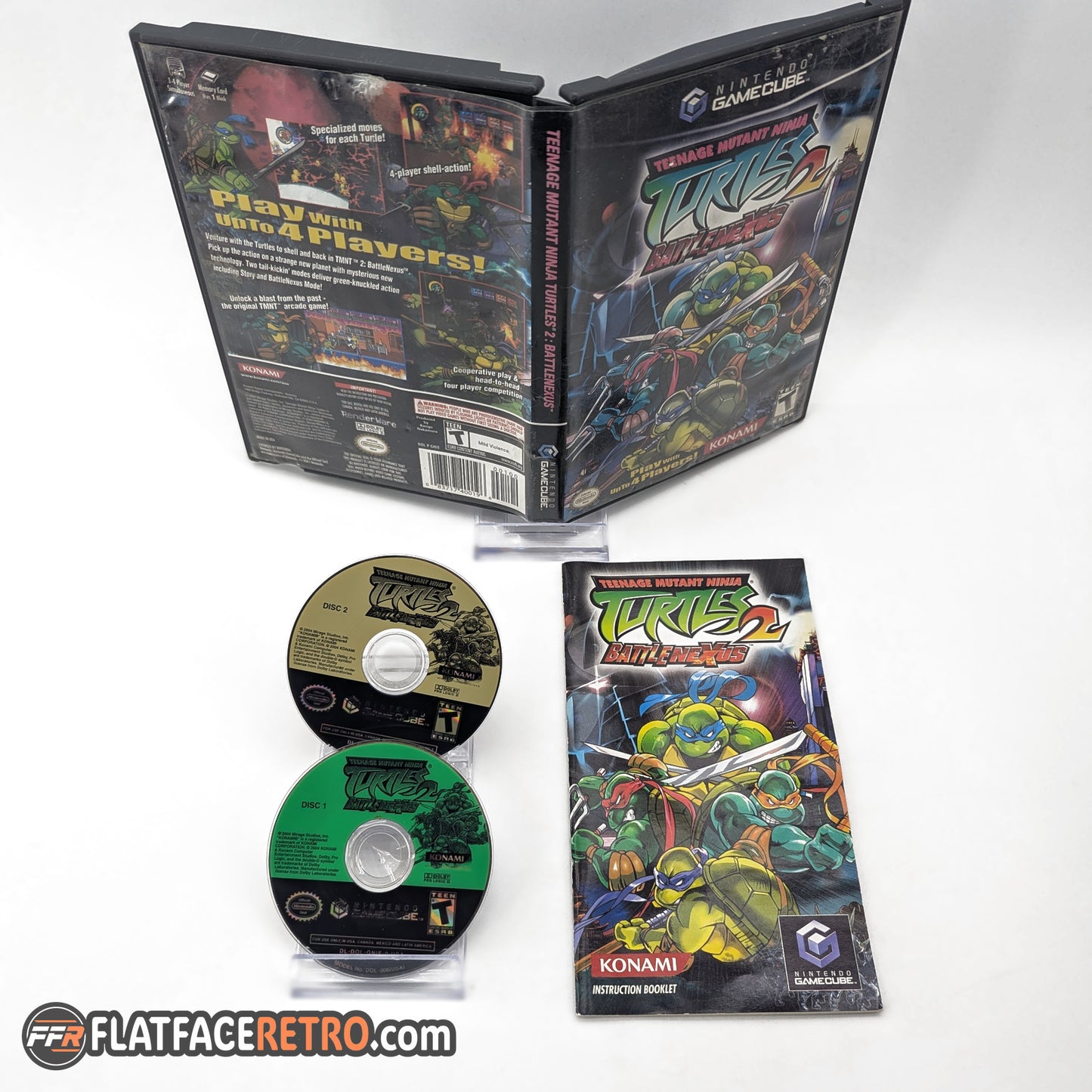 Teenage Mutant Ninja Turtles 2: Battle Nexus - Nintendo Gamecube - Complete