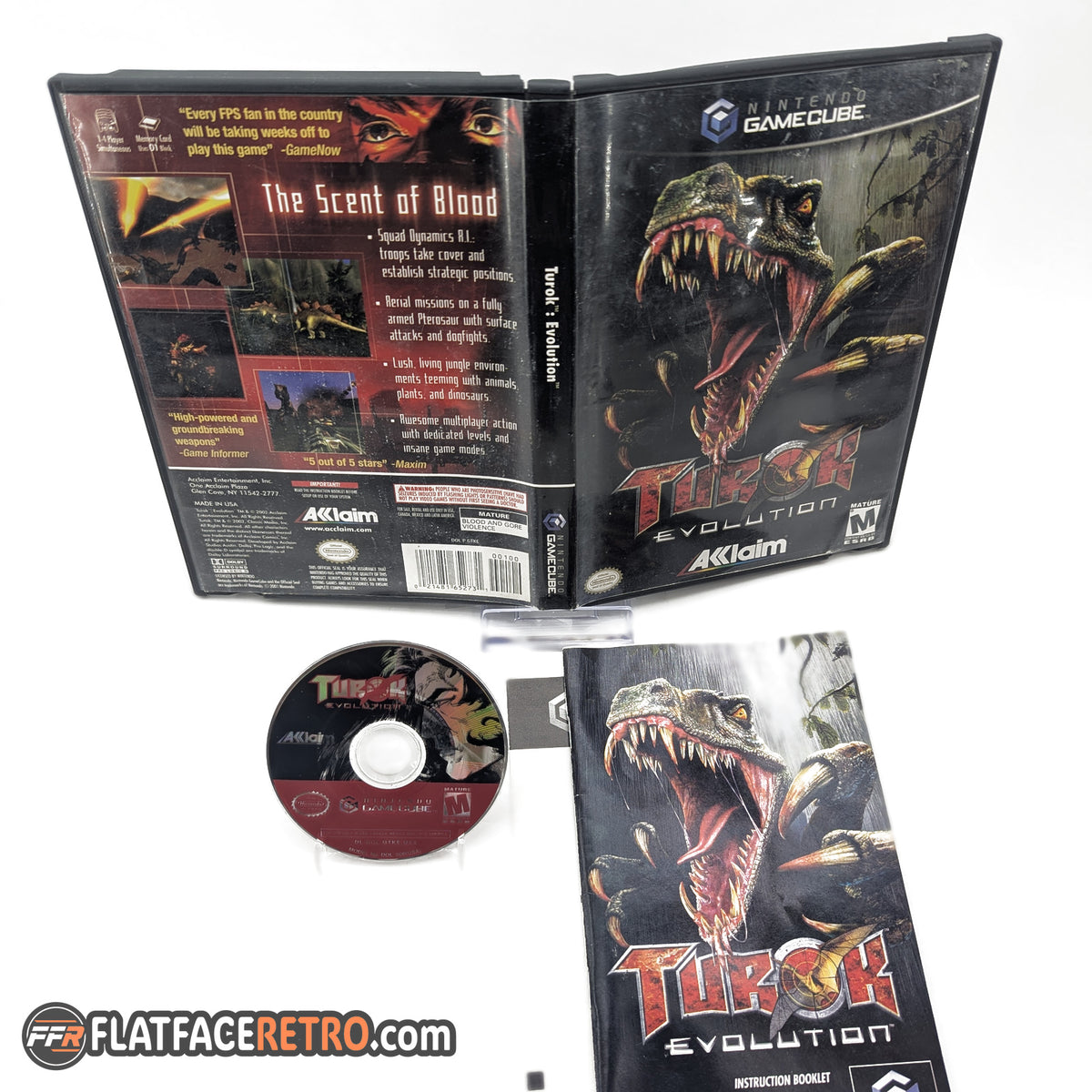 Turok Evolution - Nintendo Gamecube - Complete