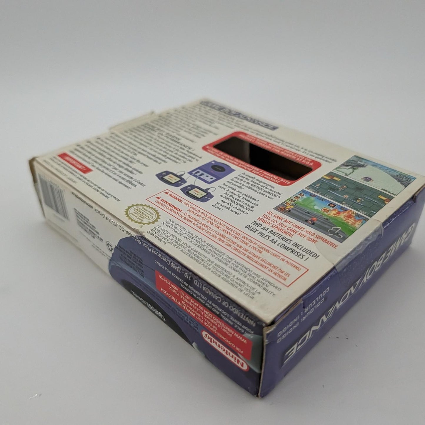 Game Boy Advance Indigo System - Nintendo Game Boy Advance - Complete