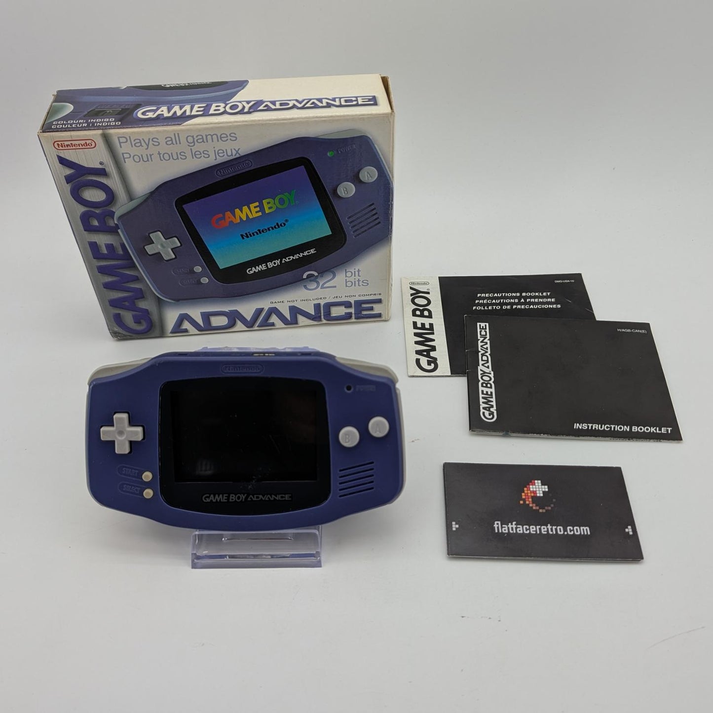 Game Boy Advance Indigo System - Nintendo Game Boy Advance - Complete