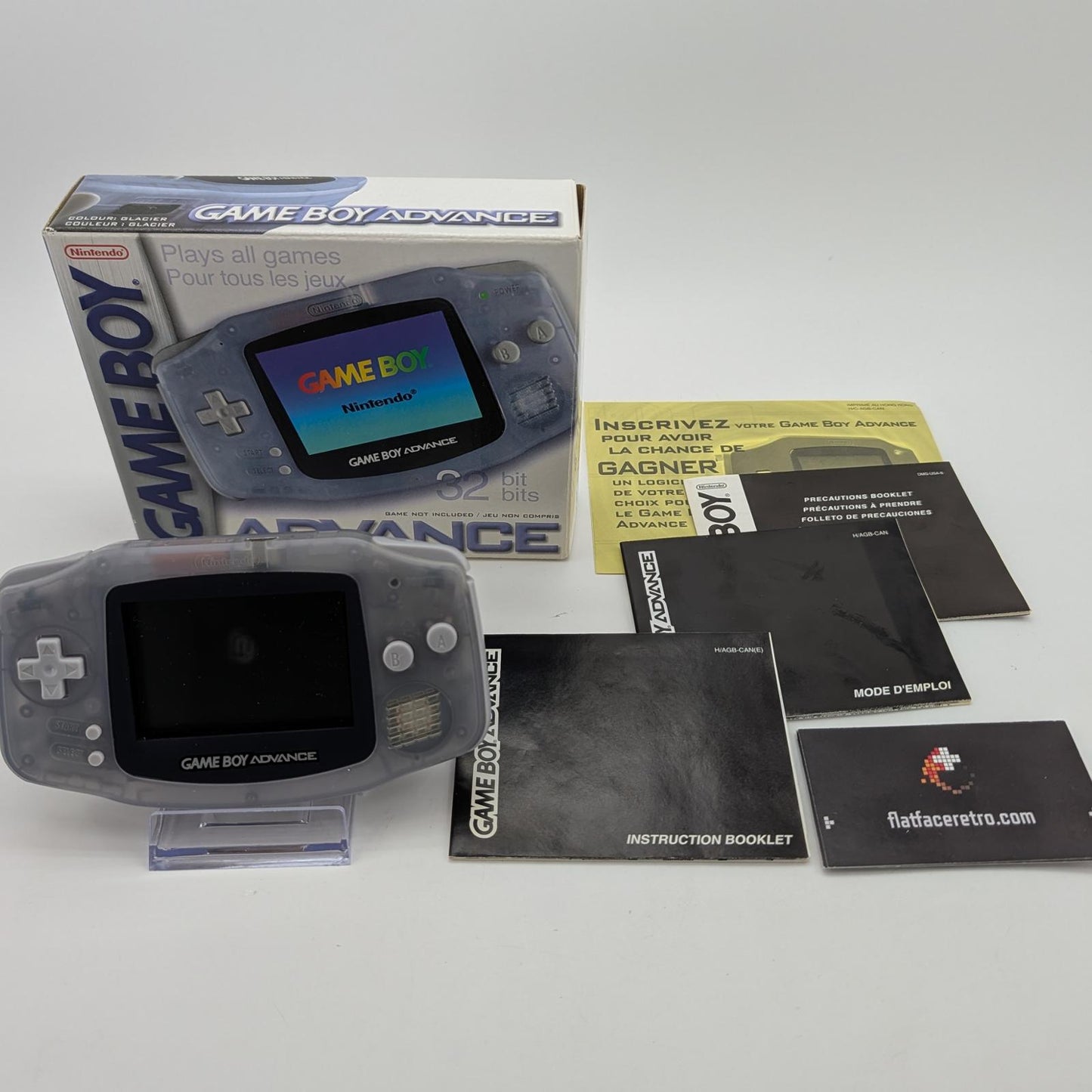 Game Boy Advance Glacier System - Nintendo Game Boy Advance - Complete