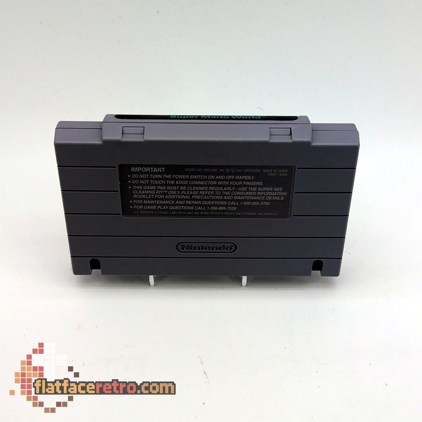 SNES Mario World Console Lot - Nintendo SNES - Bundle items only