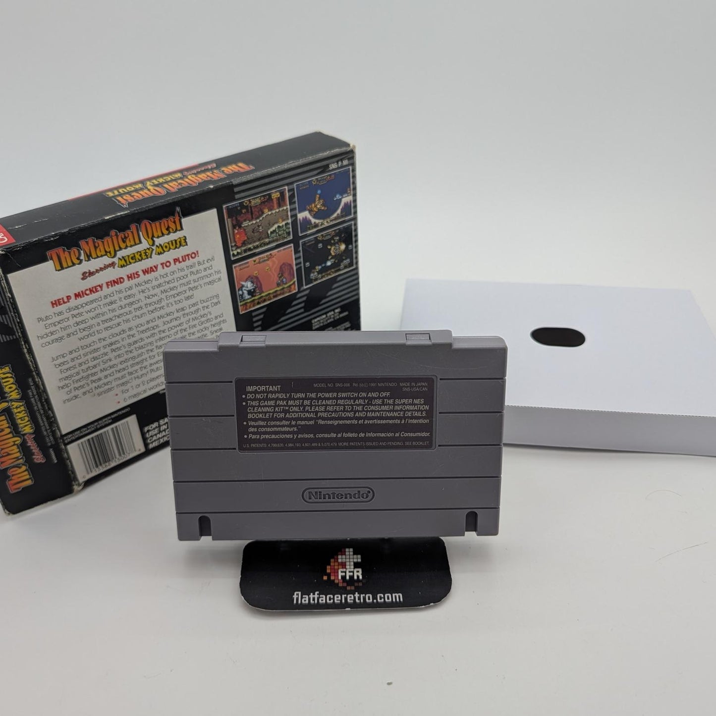 Magical Quest starring Mickey Mouse - Nintendo SNES - Complete