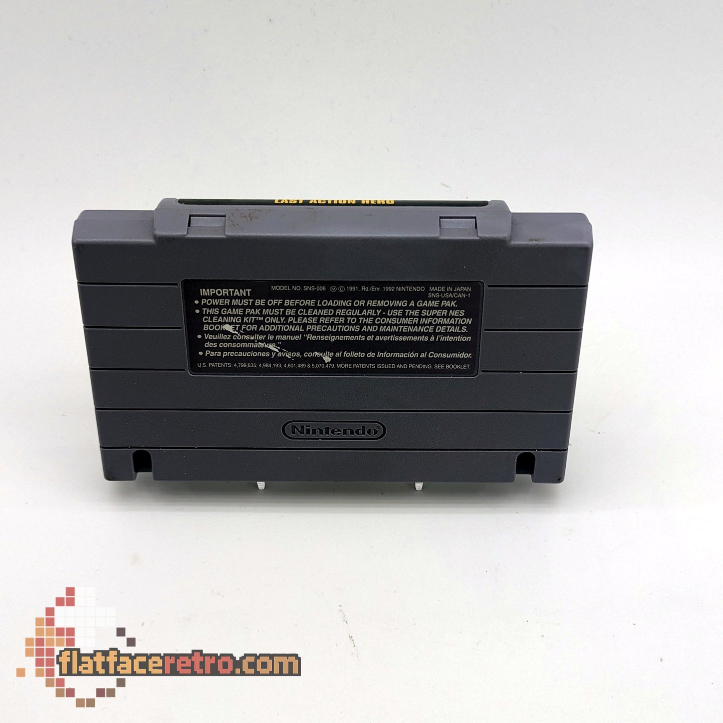 Last Action Hero - Nintendo SNES - Game Only