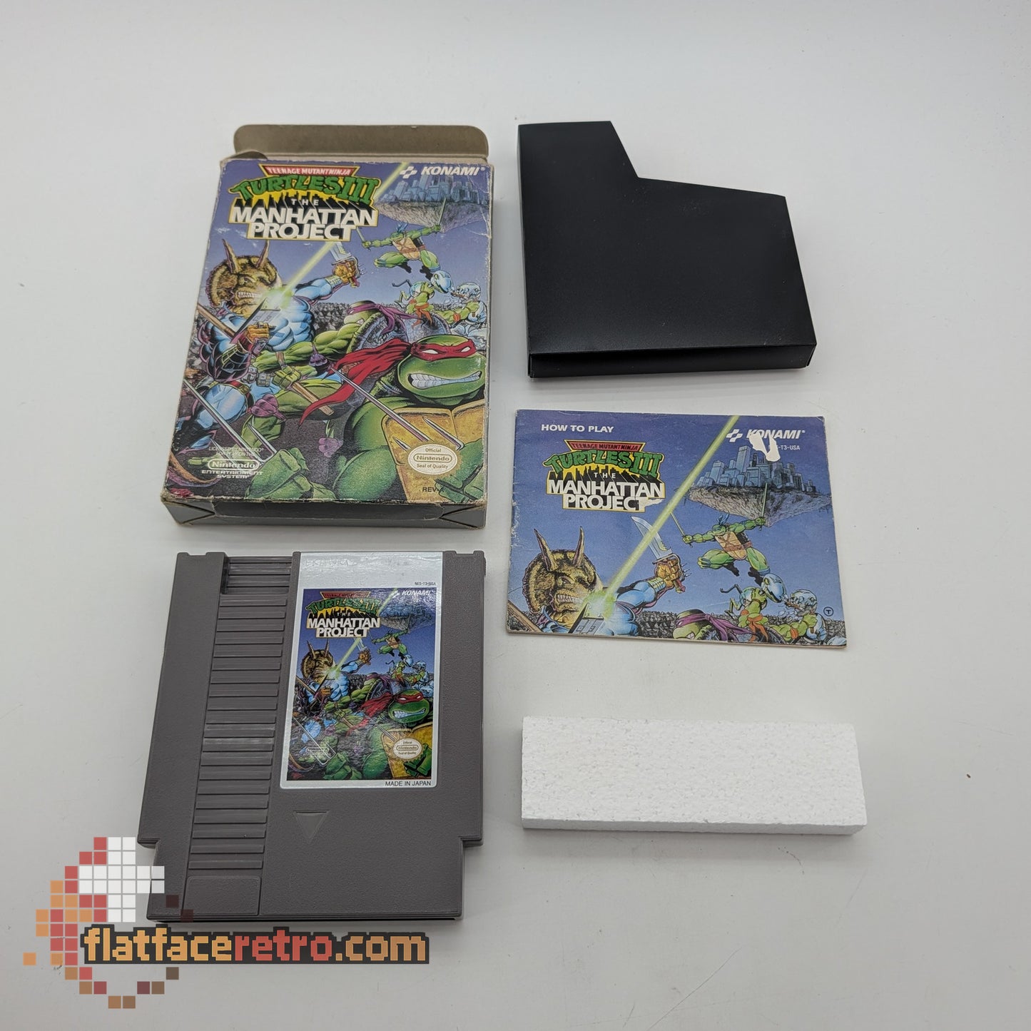 Teenage Mutant Ninja Turtles III The Manhattan Project - Nintendo NES - Complete