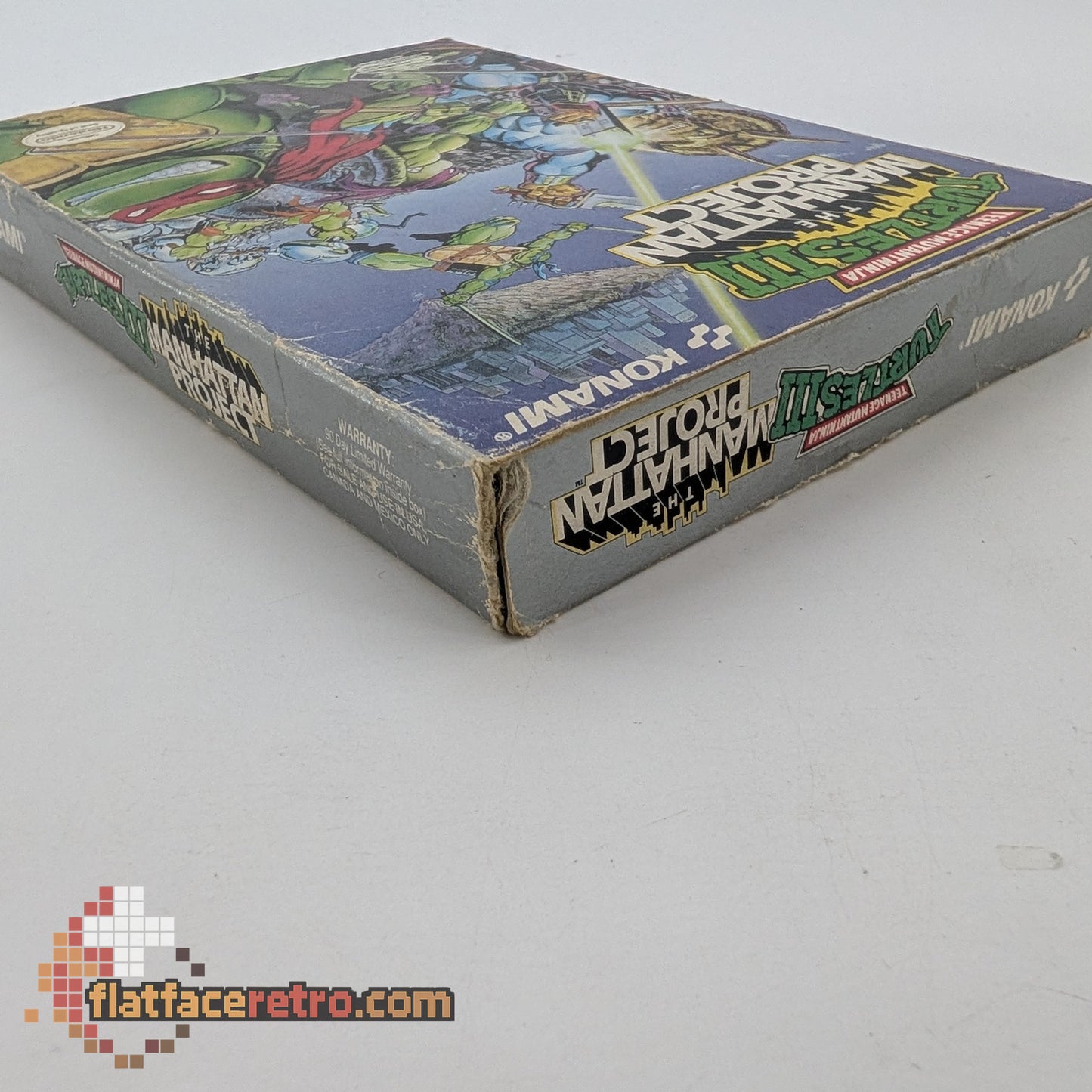 Teenage Mutant Ninja Turtles III The Manhattan Project - Nintendo NES - Complete