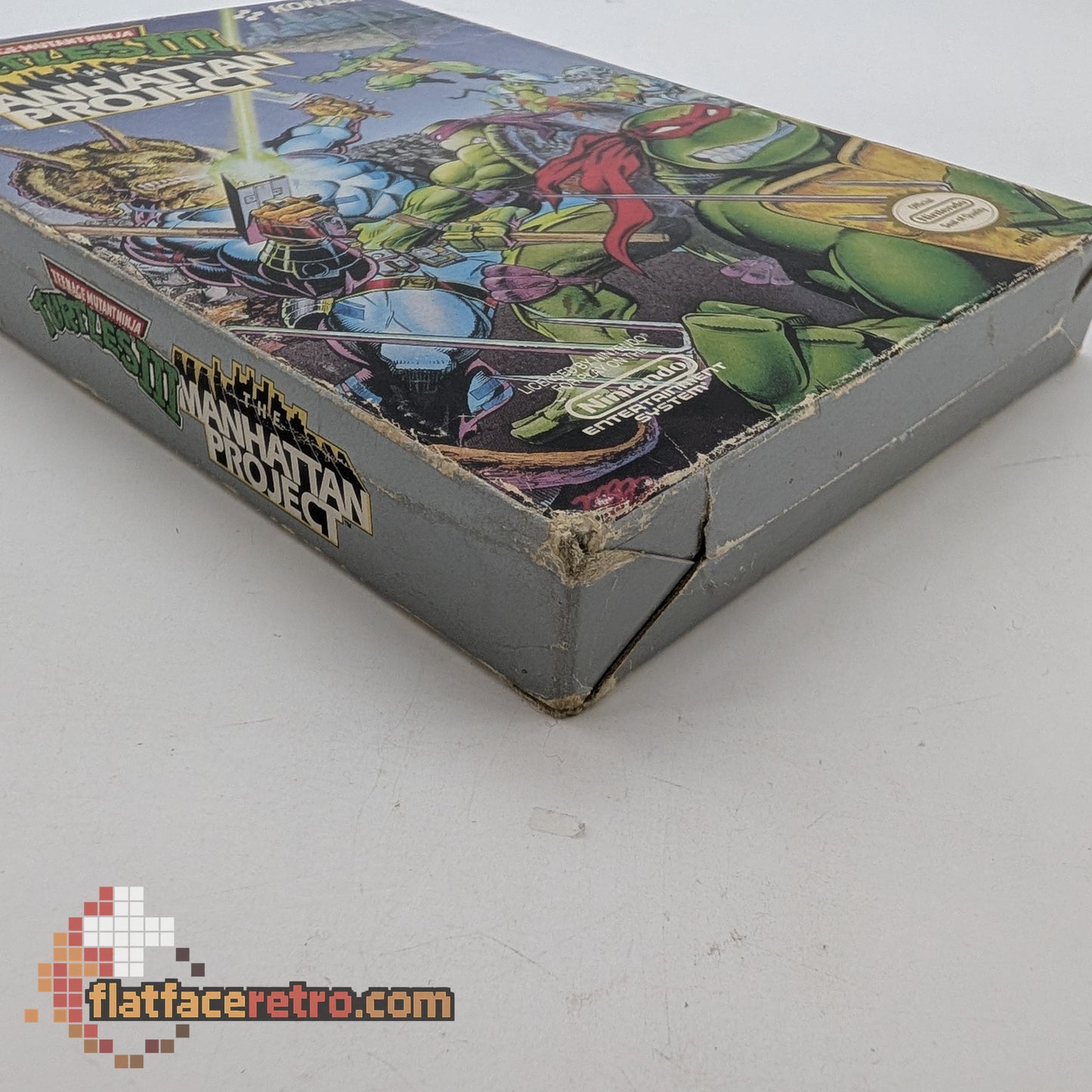 Teenage Mutant Ninja Turtles III The Manhattan Project - Nintendo NES - Complete