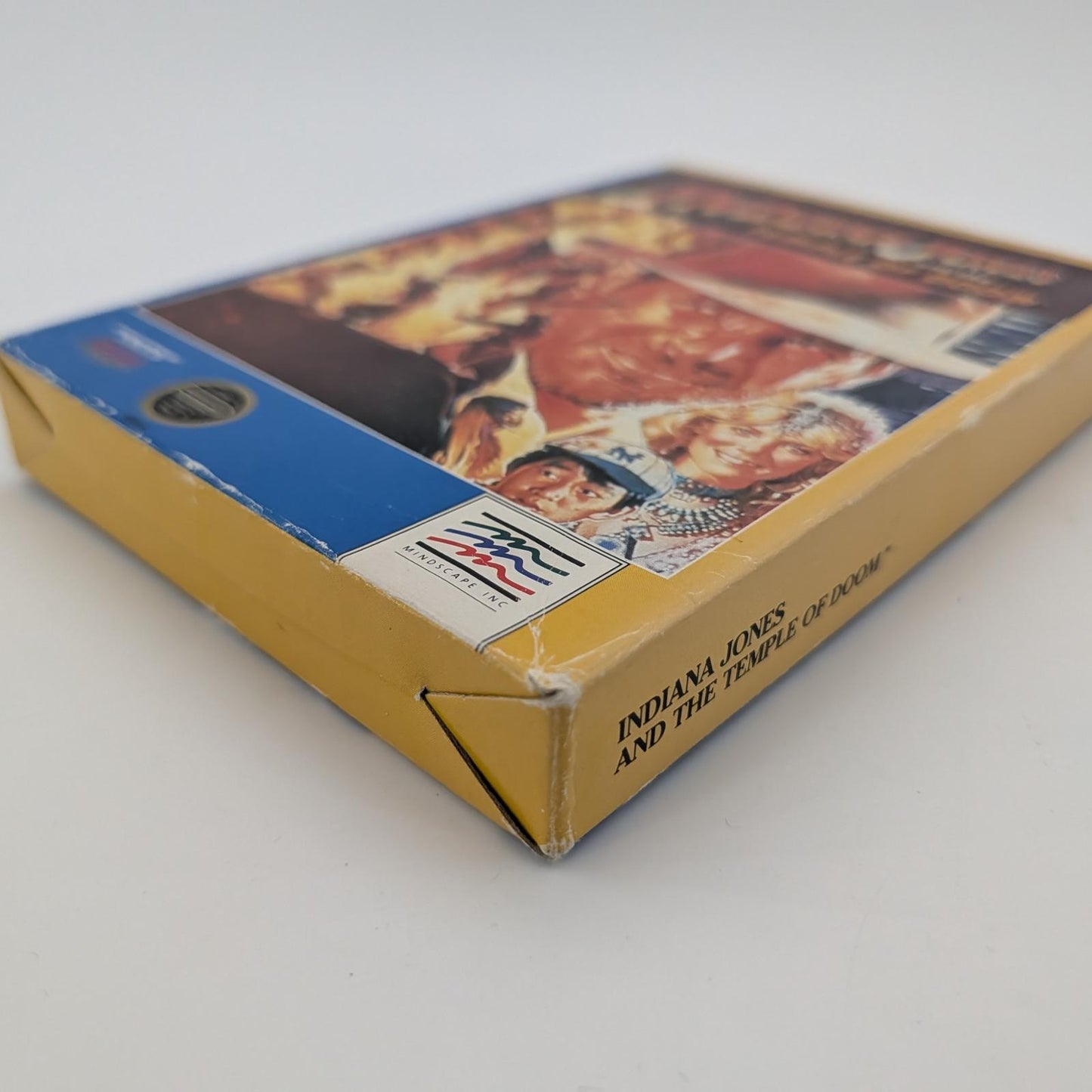 Indiana Jones and the Temple of Doom - Nintendo NES - Game and Box Only