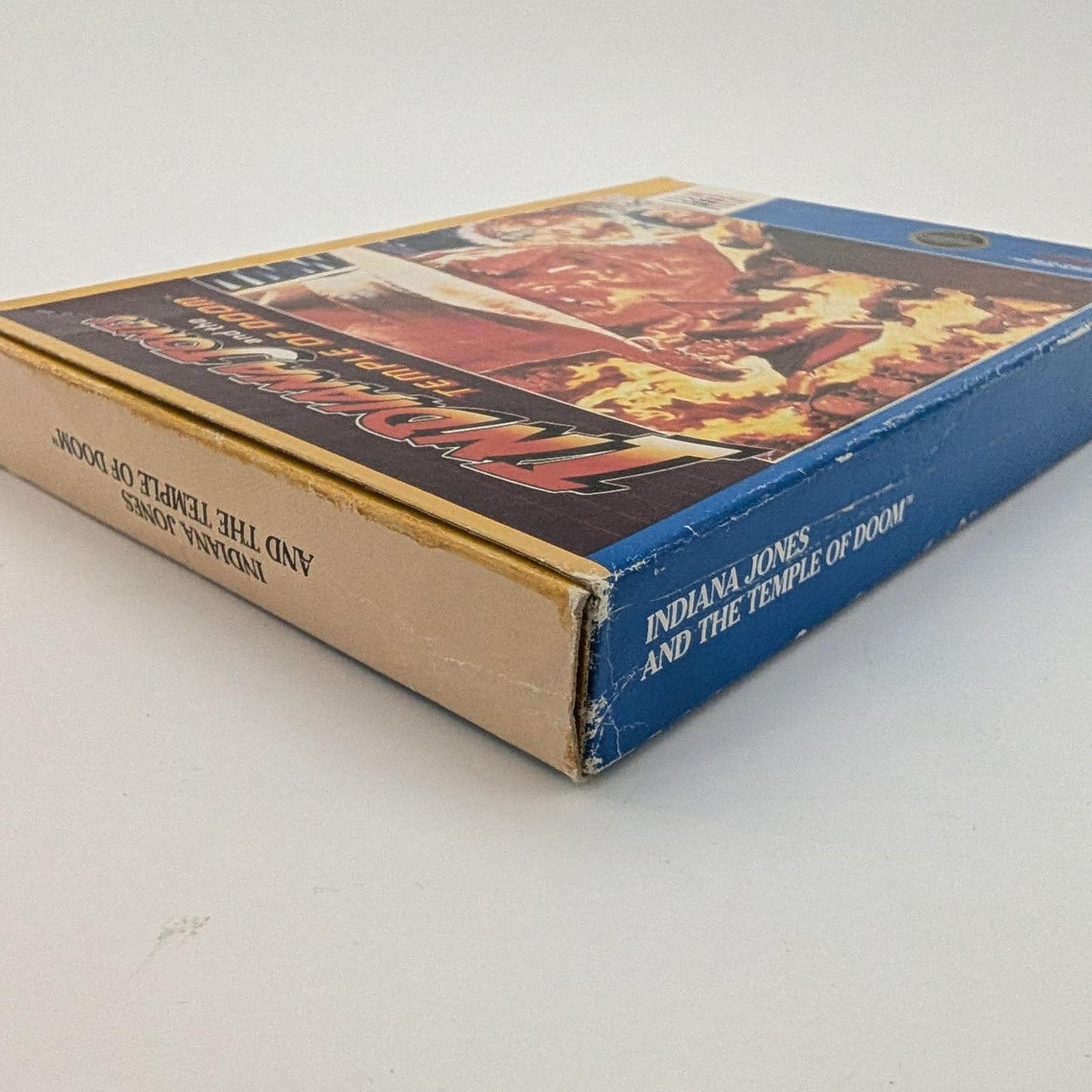 Indiana Jones and the Temple of Doom - Nintendo NES - Game and Box Only
