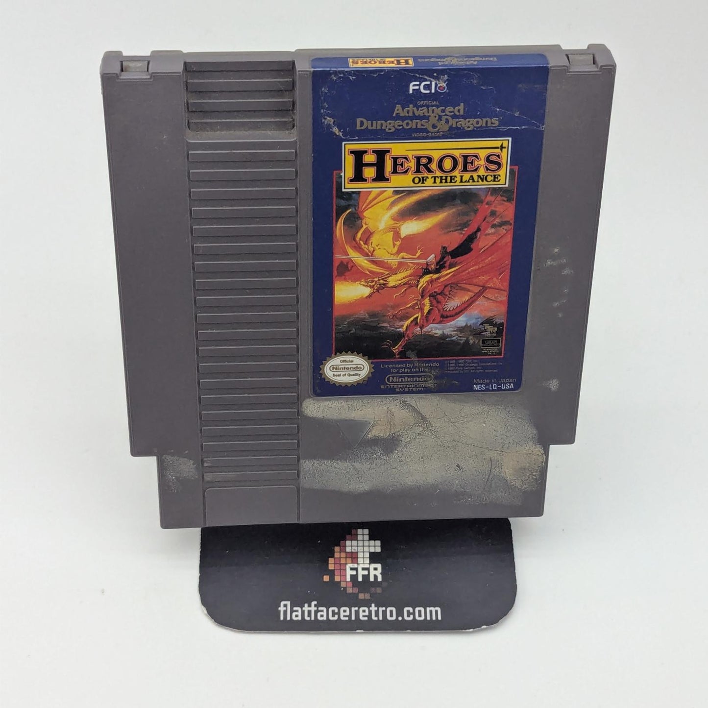 Advanced Dungeons & Dragons Heroes of the Lance - Nintendo NES - Game Only
